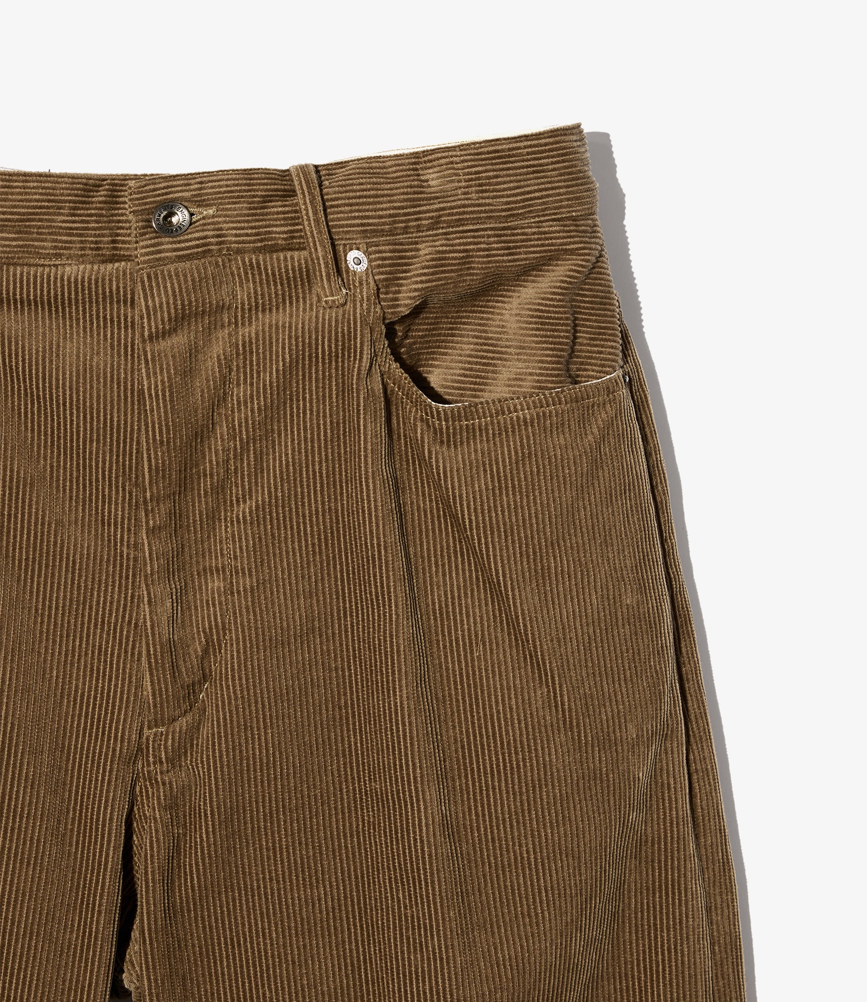 Engineered Garments - RF Jeans - Khaki 8W Corduroy | Nepenthes New