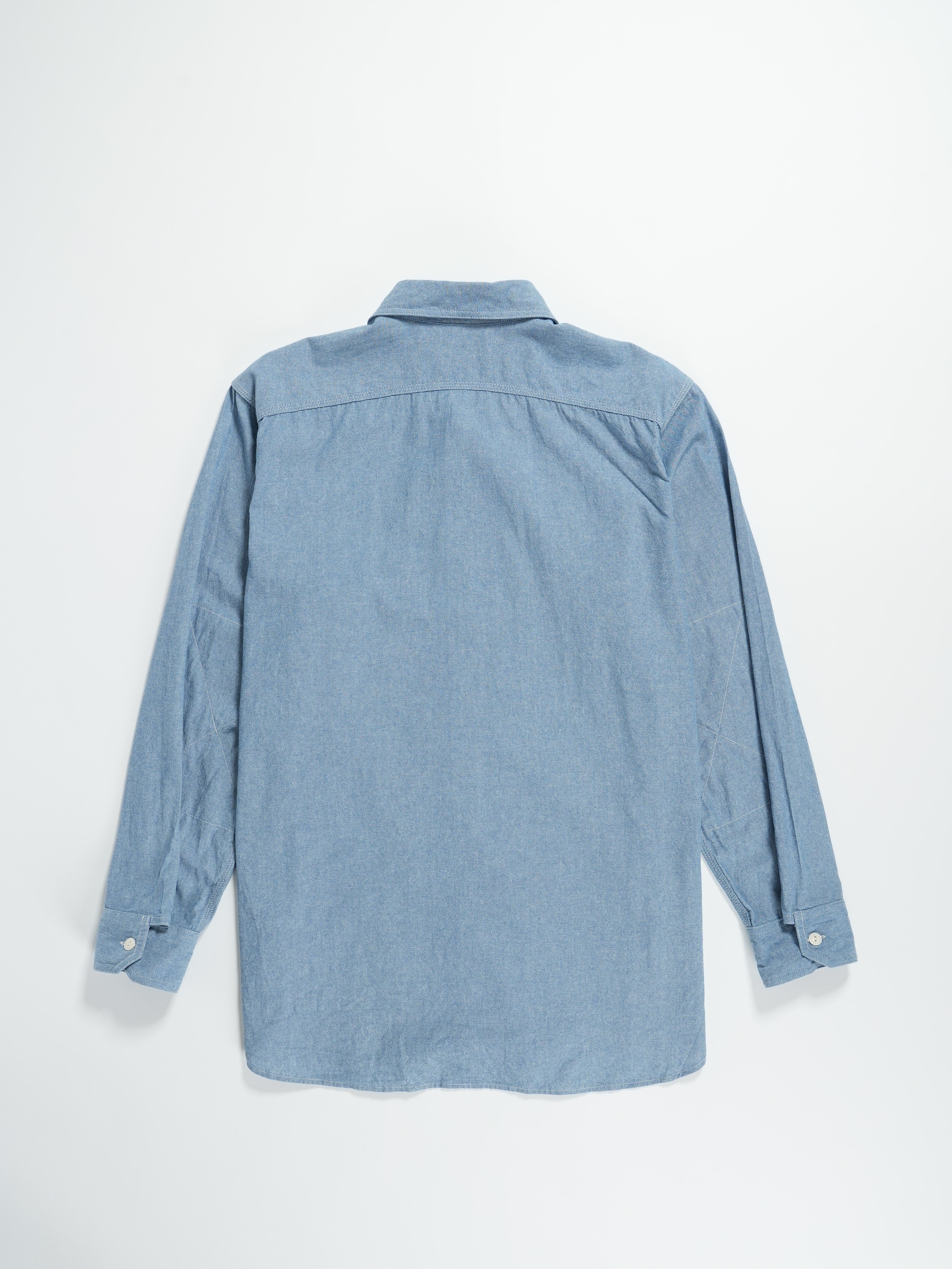 Work Shirt - Lt. Blue 4.5oz Cotton Chambray