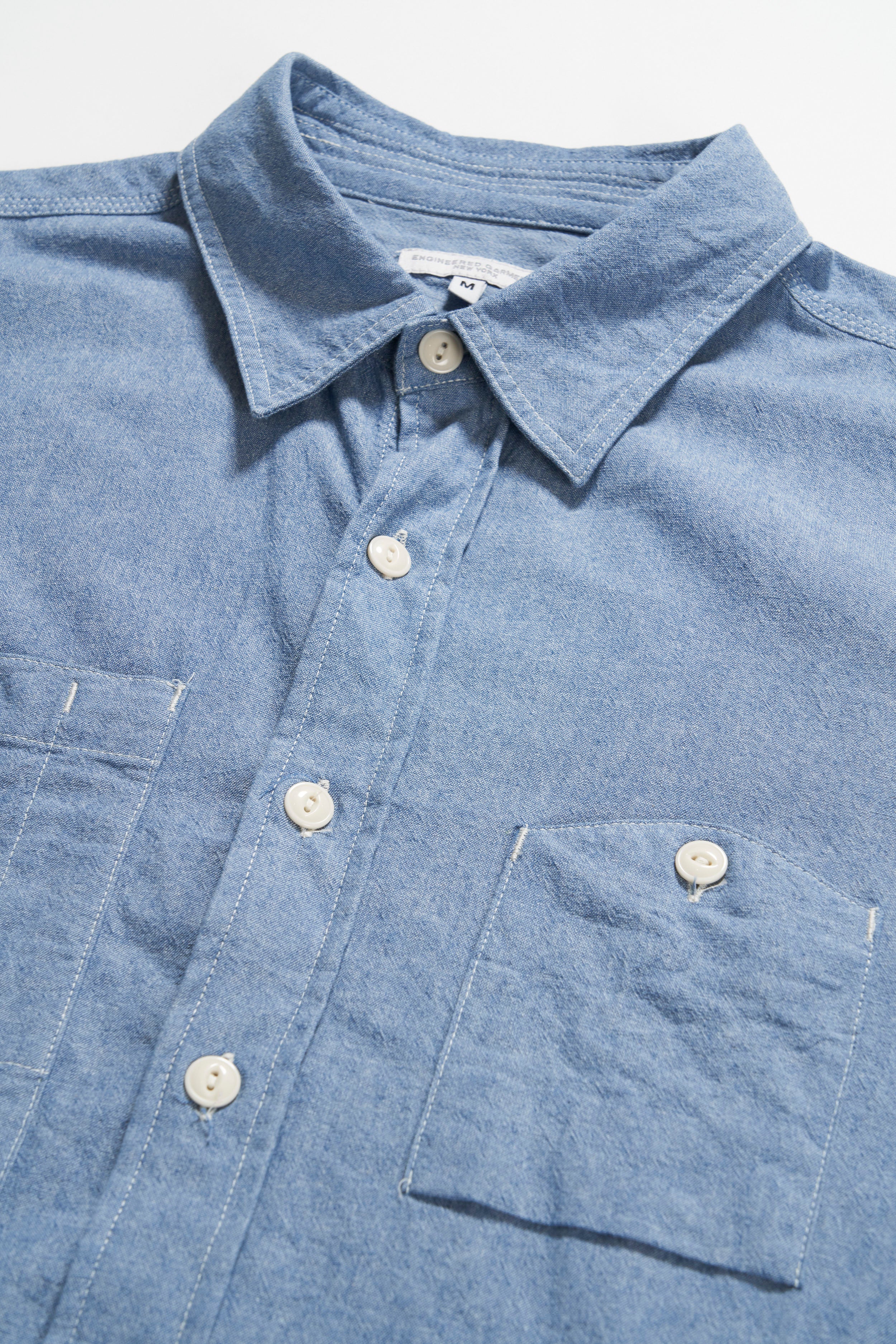 Work Shirt - Lt. Blue 4.5oz Cotton Chambray