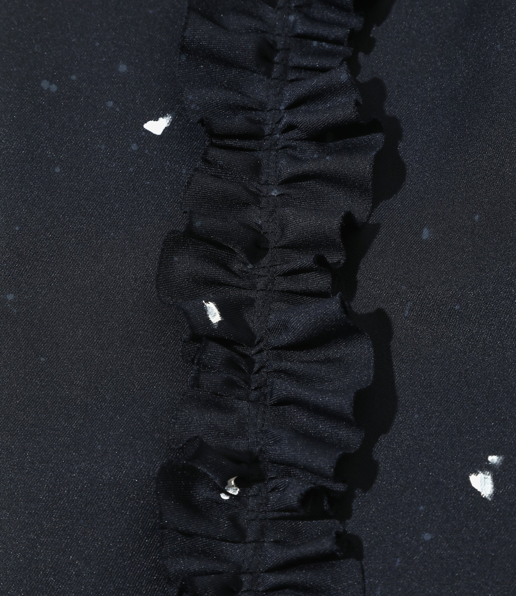 Frill Side Pants - Twill Paint