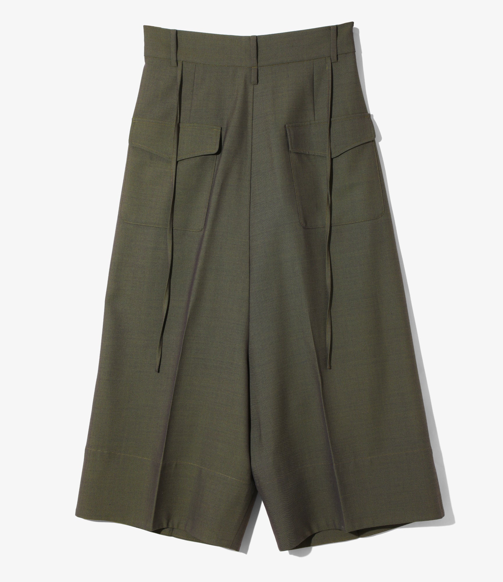 Officer Sarrouel Pants - Olive - Gabardine