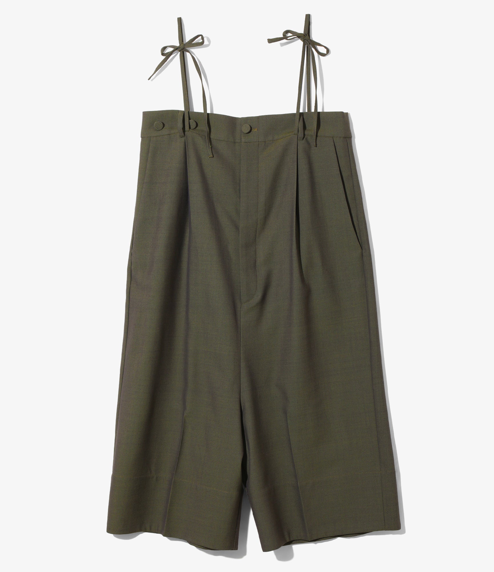 Officer Sarrouel Pants - Olive - Gabardine