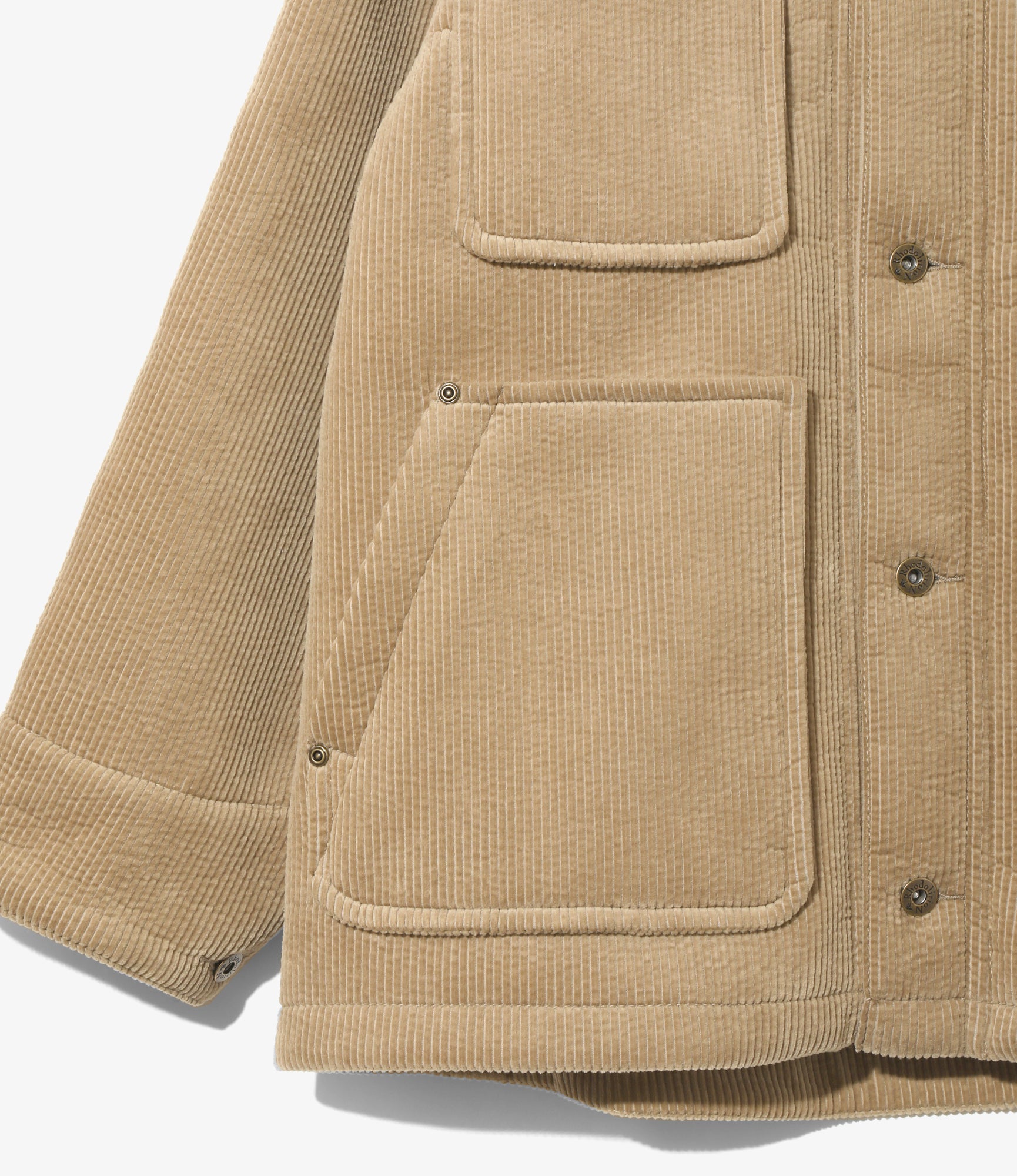 Work Coverall Jacket - Bonding Corduroy