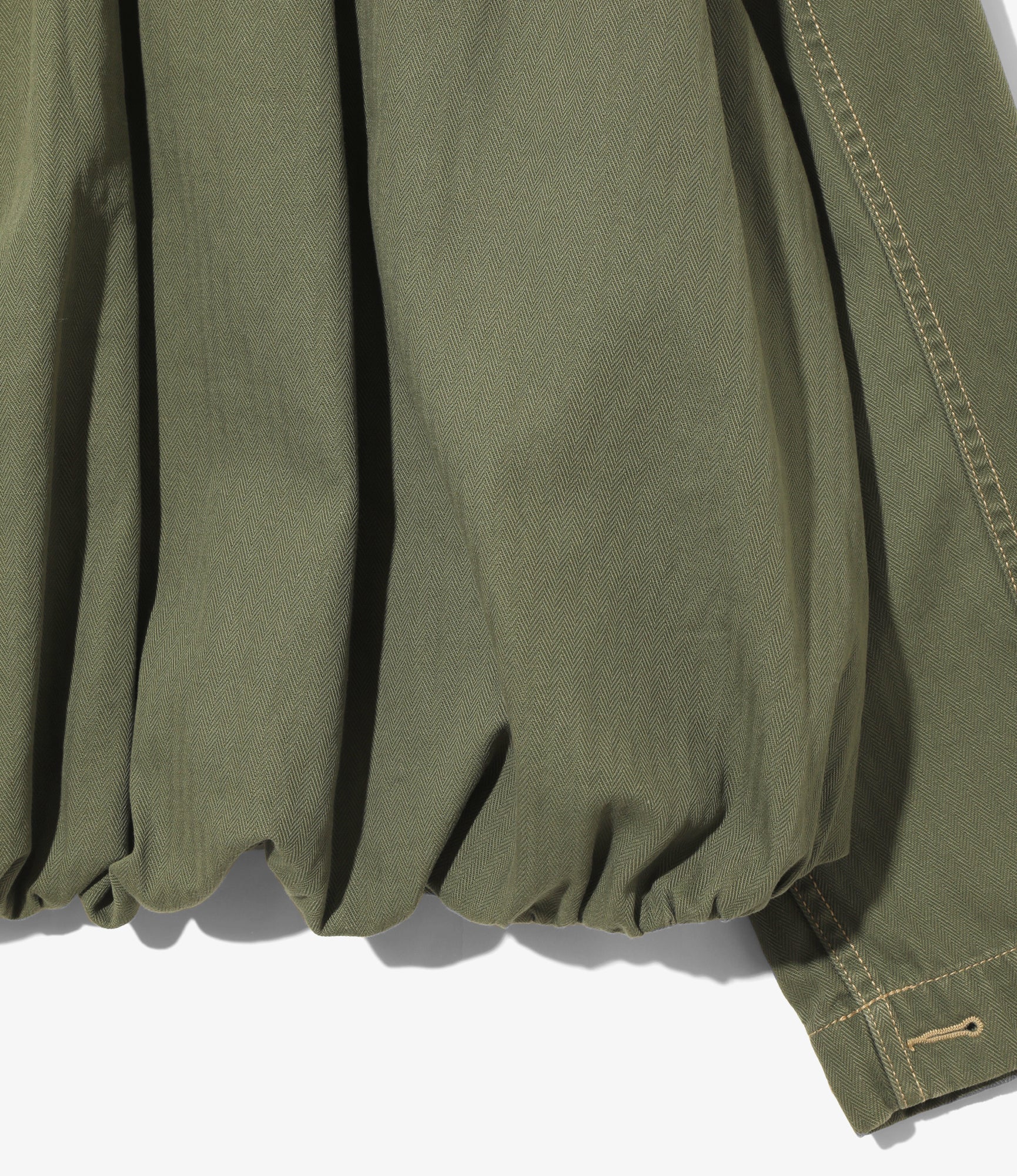 Utility Jacket - Olive - Herringbone