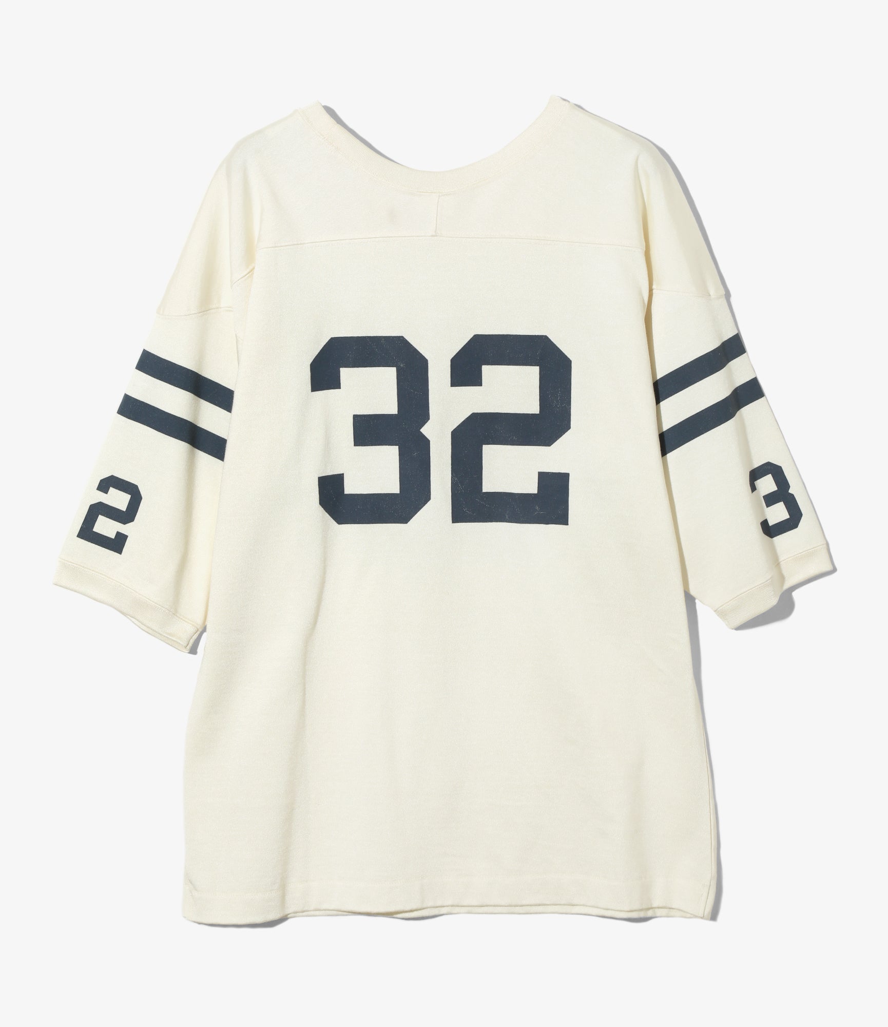 Damaged Football Tee - Natural