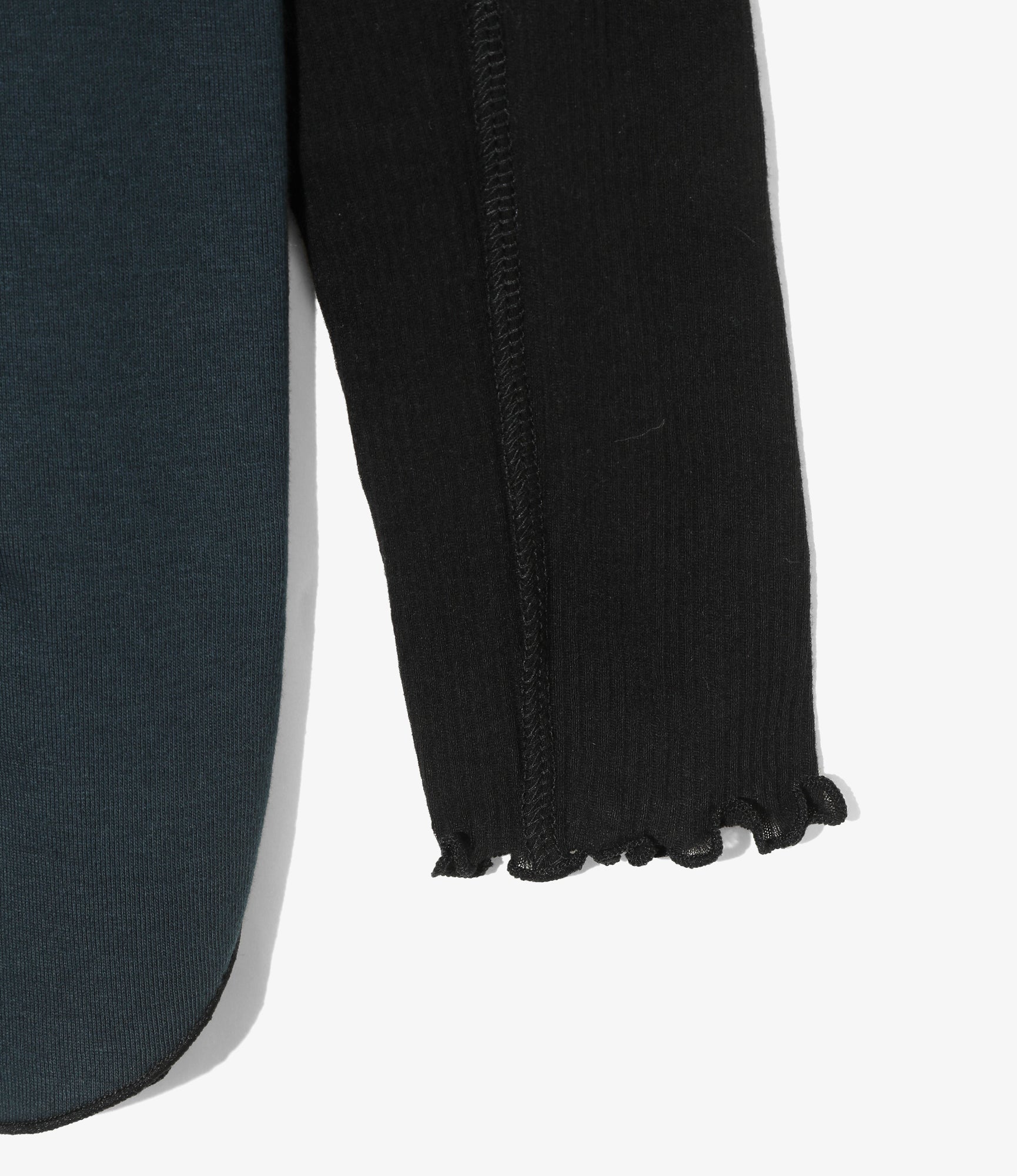 Tank Top & Long Sleeve Unit Tee - Black