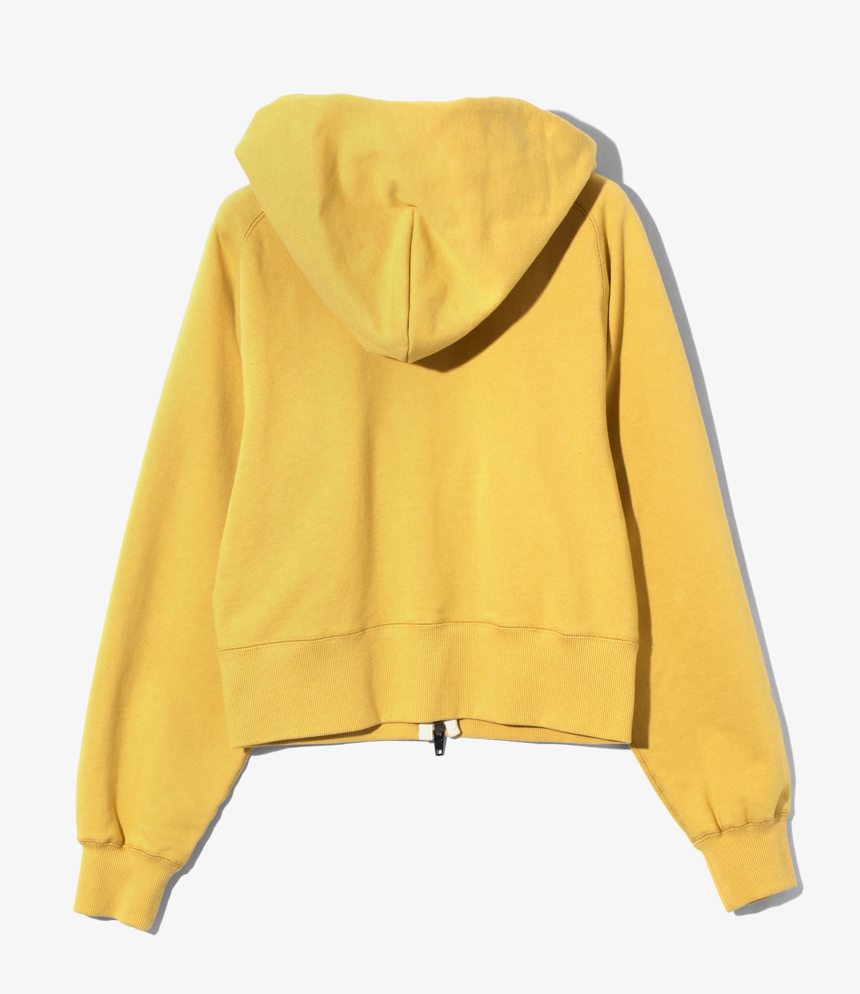 Hoody Sweatshirt - Yellow - French Terry