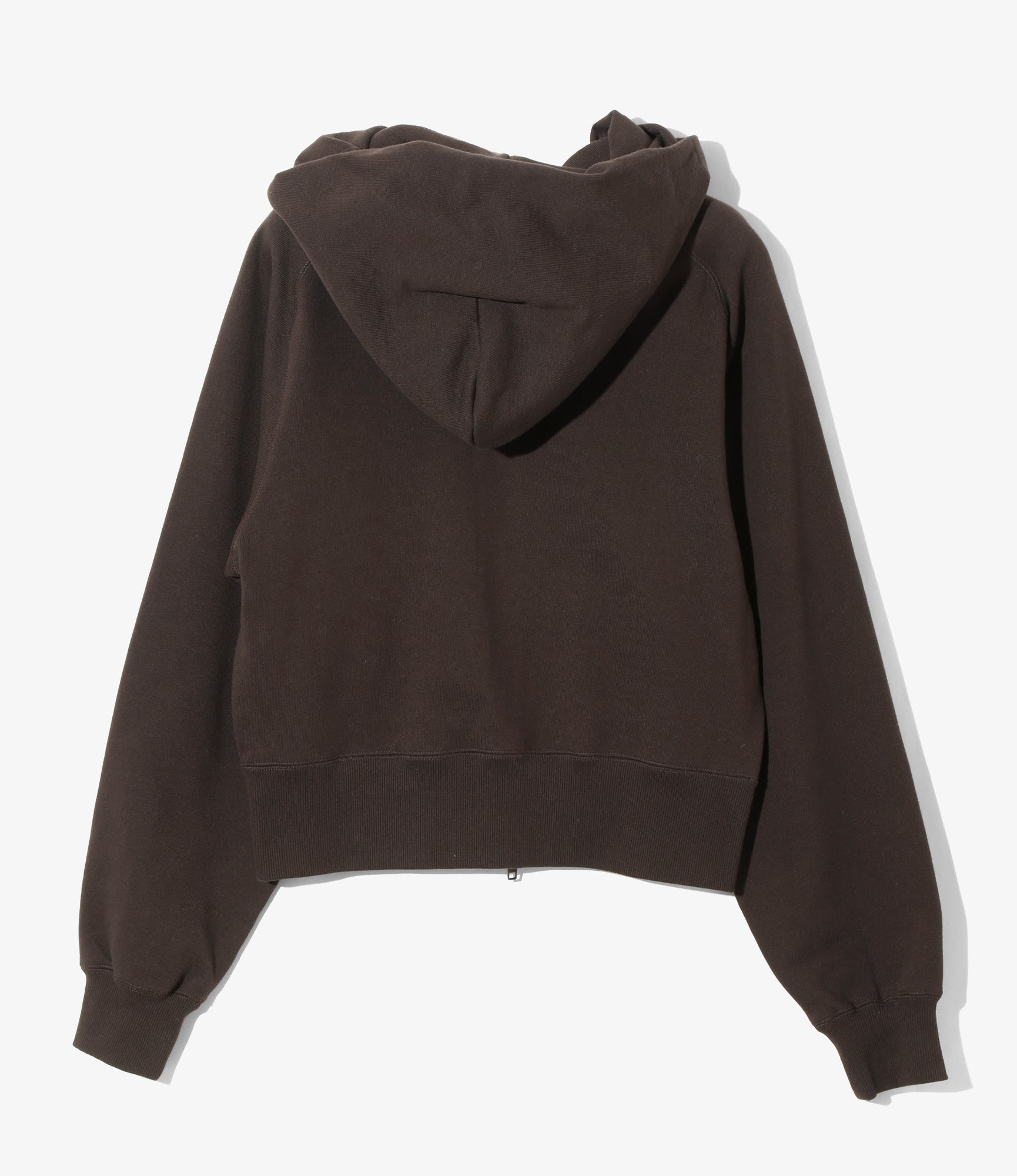 Hoody Sweatshirt - Dk. Brown - French Terry