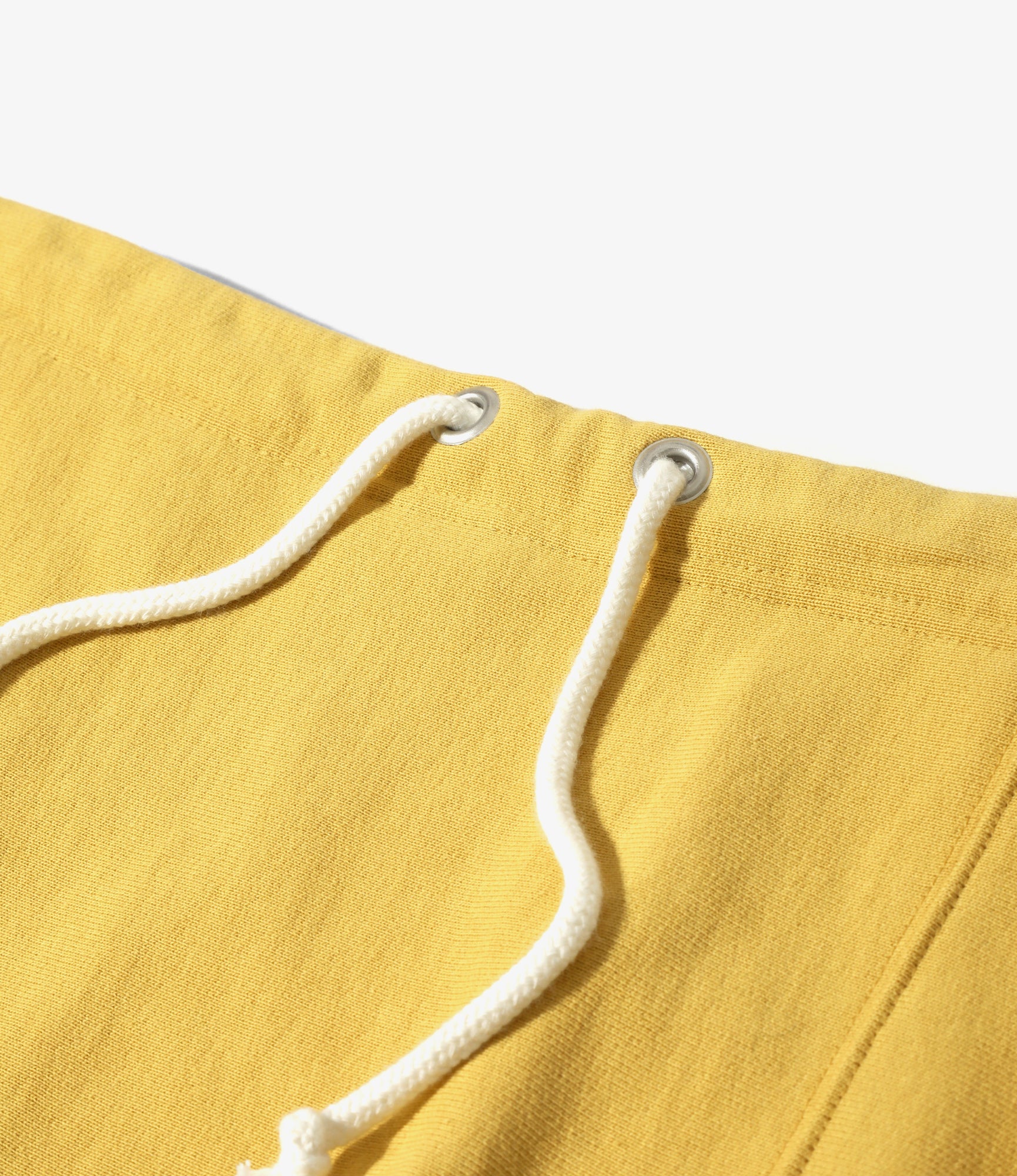 Deep Slit Skirt - Yellow - French Terry