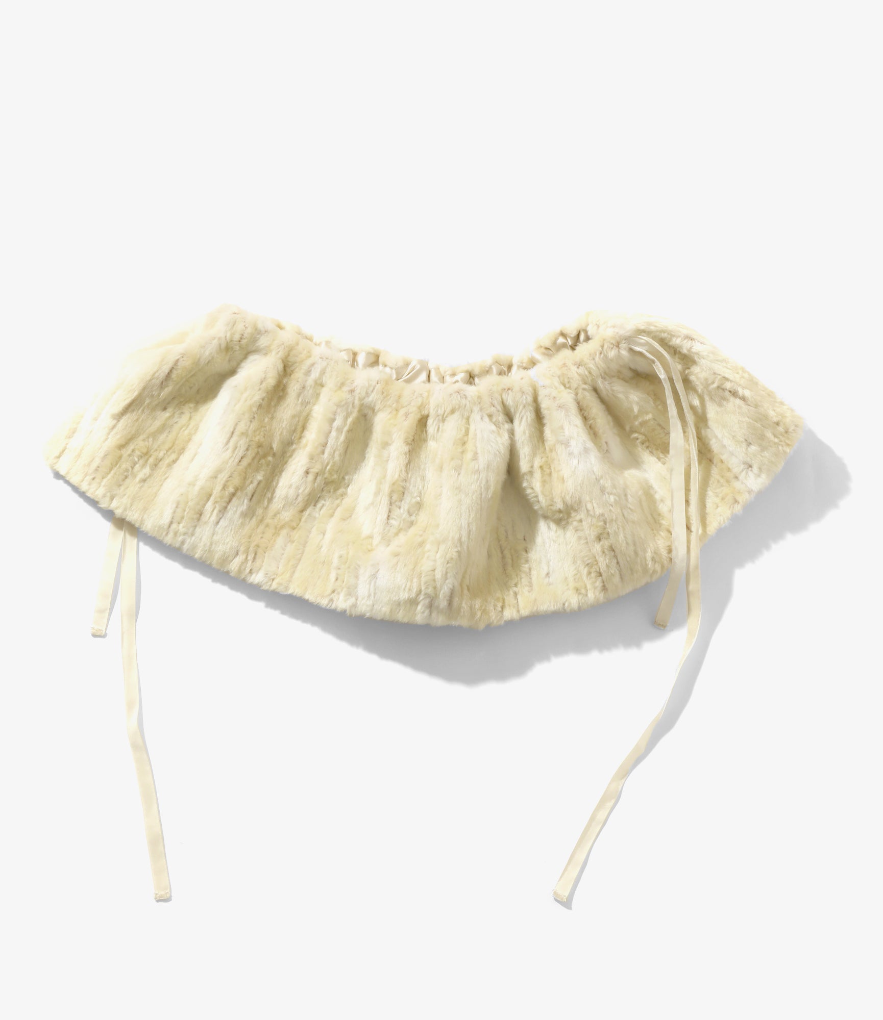 Variation Apron - Natural - Eco Fur