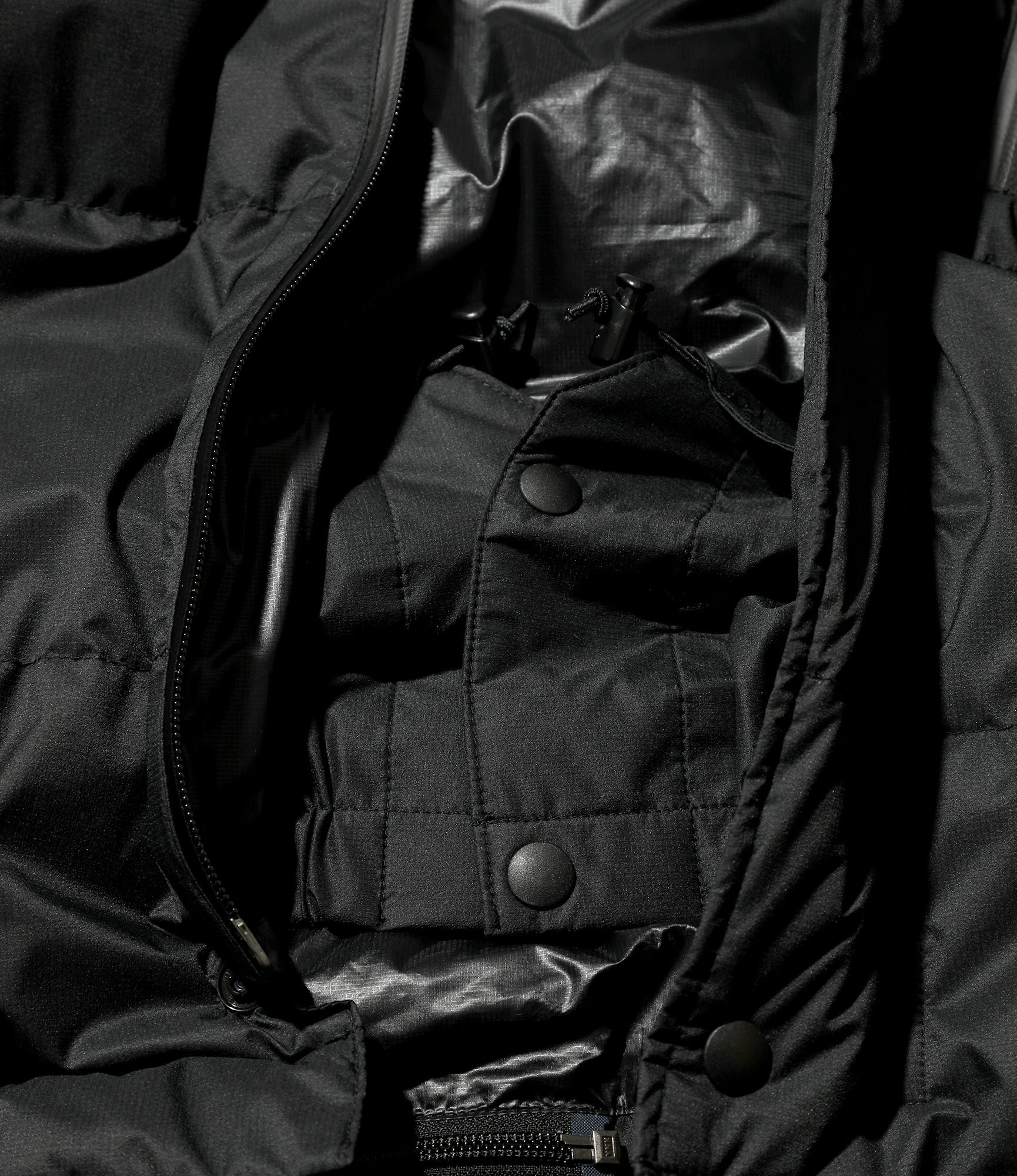 Engineered Garments x Nanga - Detachable Down Coat - Black