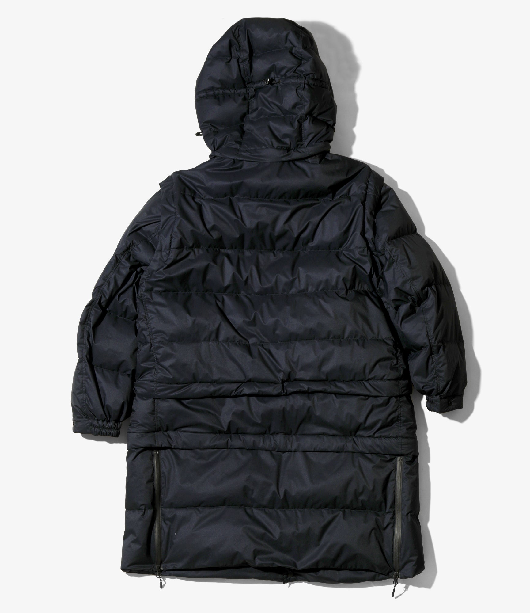 Engineered Garments x Nanga - Detachable Down Coat - Dk. Navy