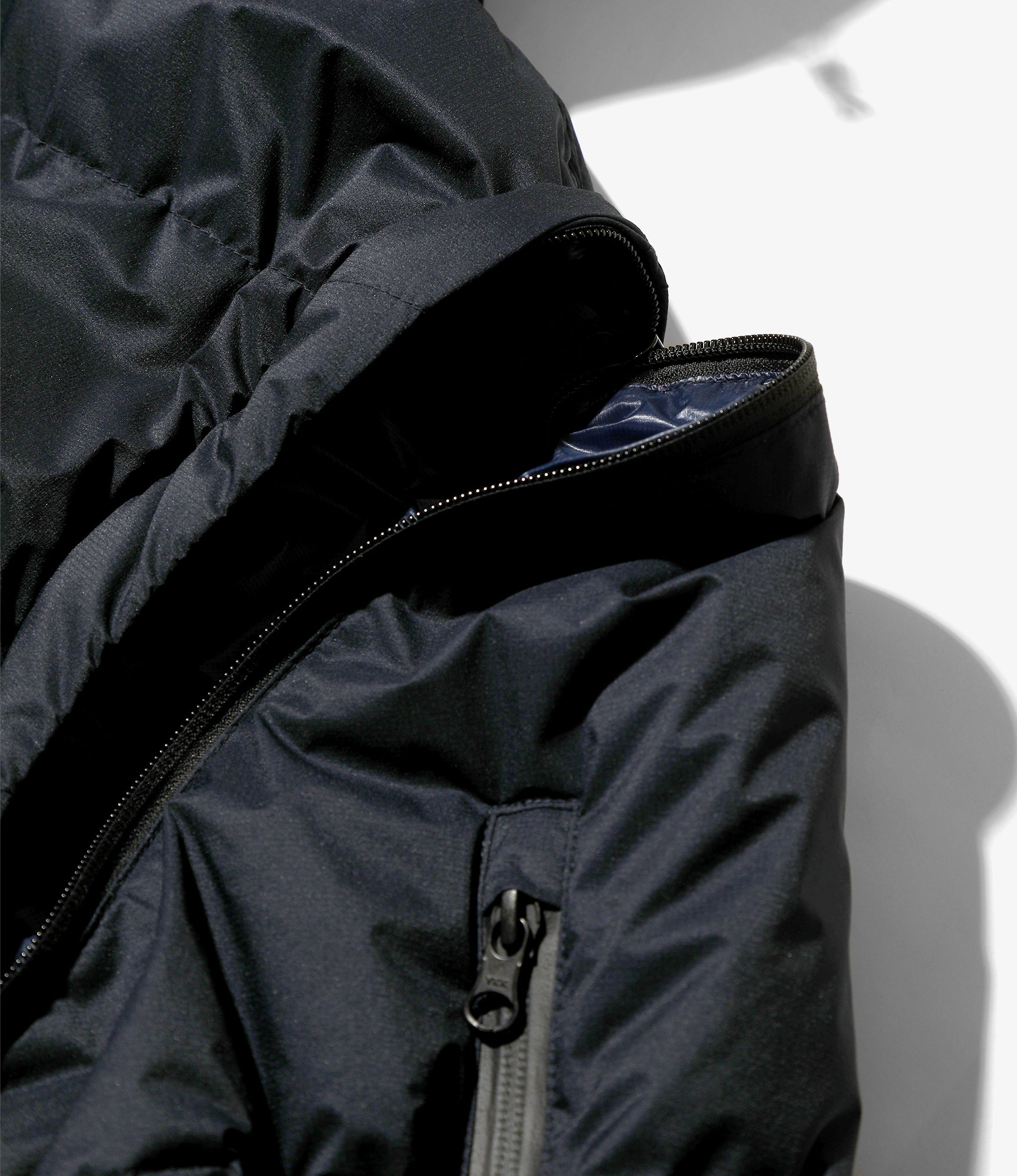 Engineered Garments x Nanga - Detachable Down Coat - Dk. Navy