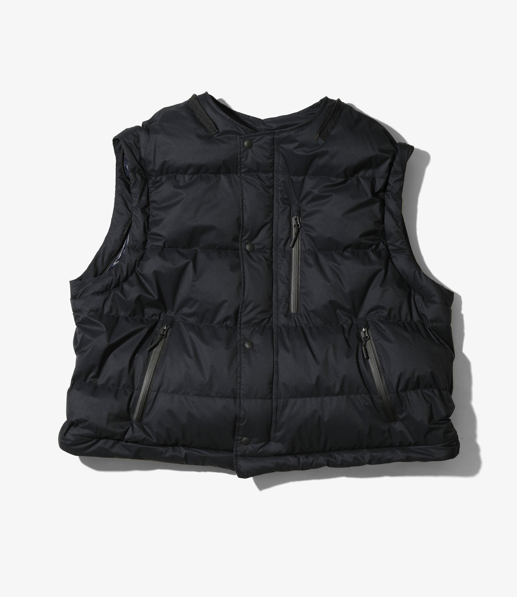 Engineered Garments x Nanga - Detachable Down Coat - Dk. Navy