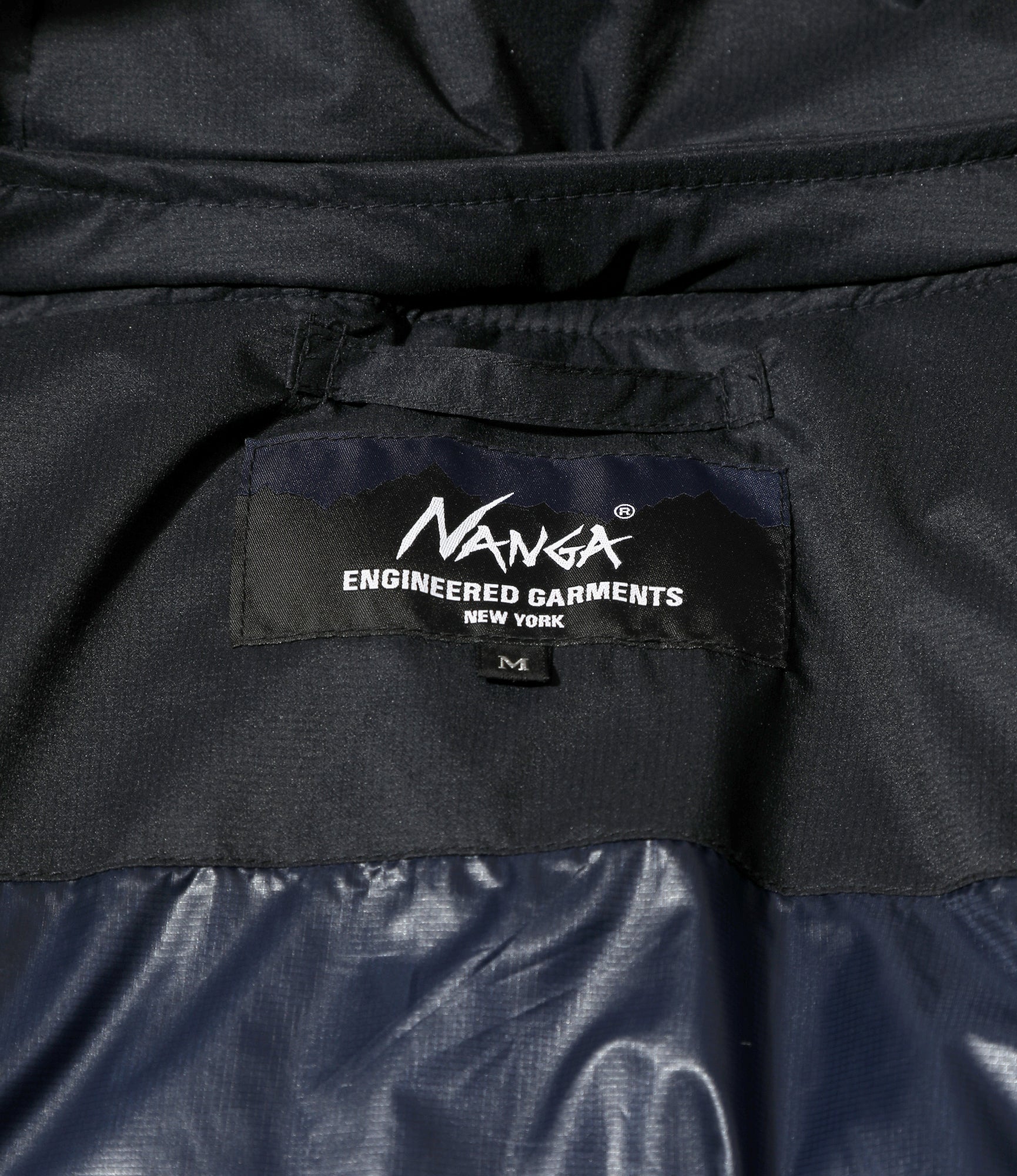 Engineered Garments x Nanga - Detachable Down Coat - Dk. Navy