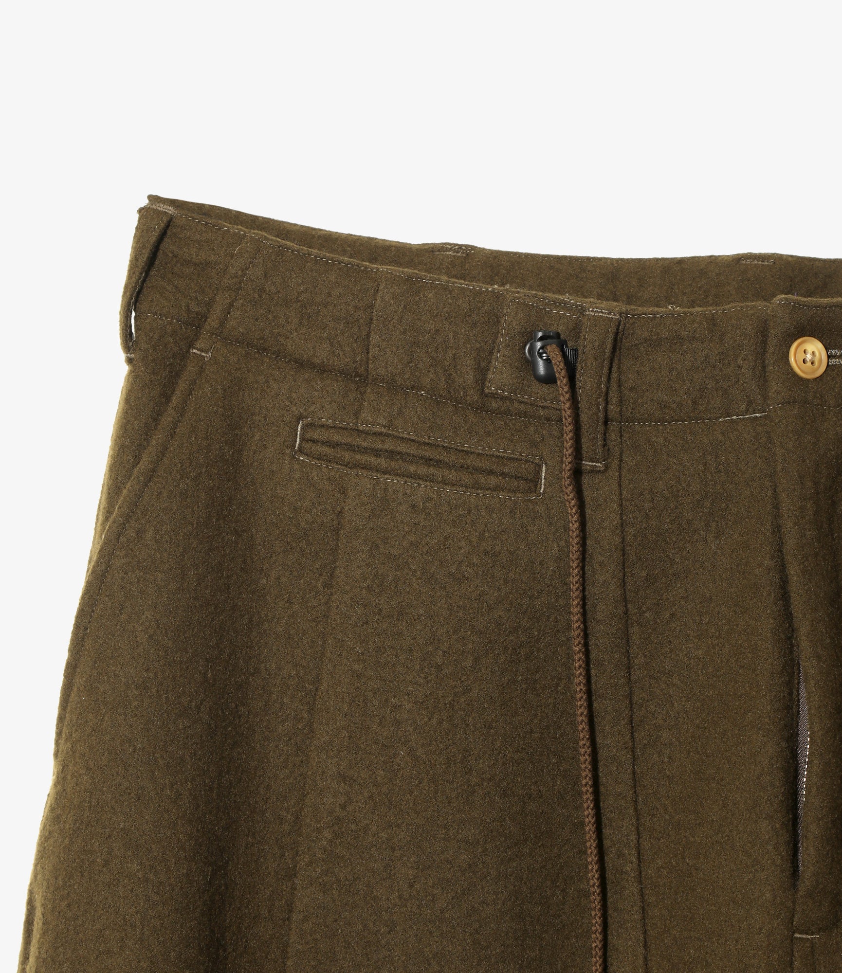 H.D. Military Pant - Olive - Shrunk Wool