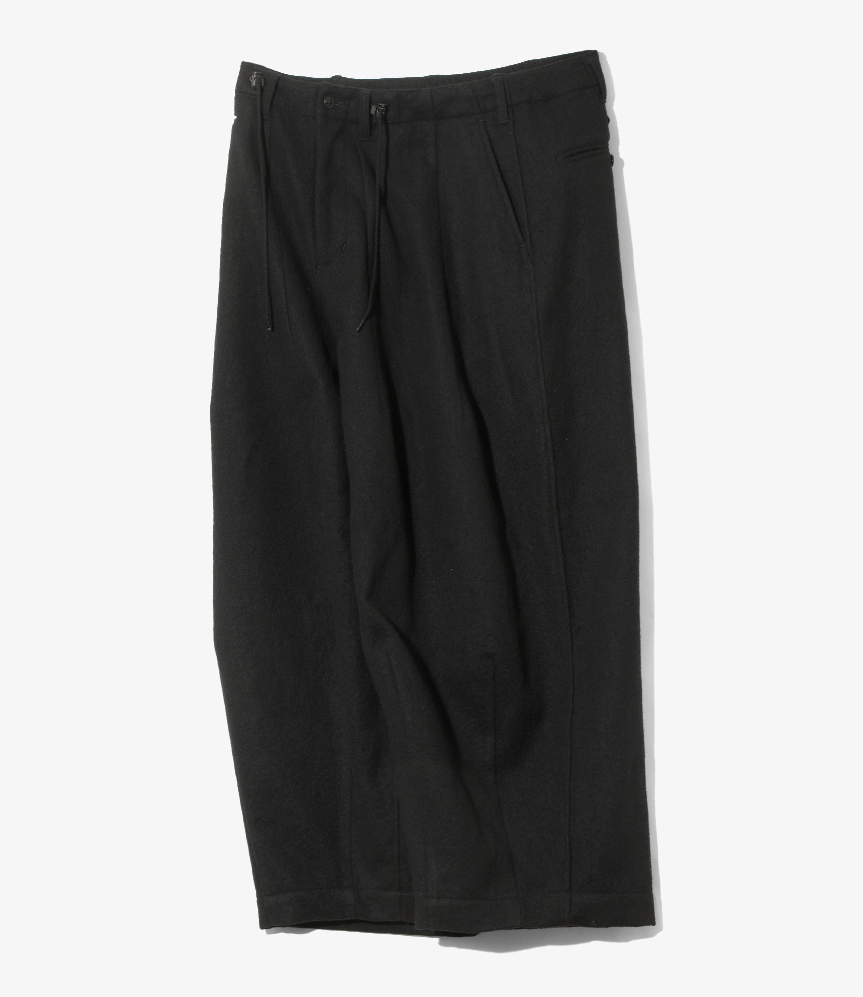 H.D. Military Pant - Black - Shrunk Wool