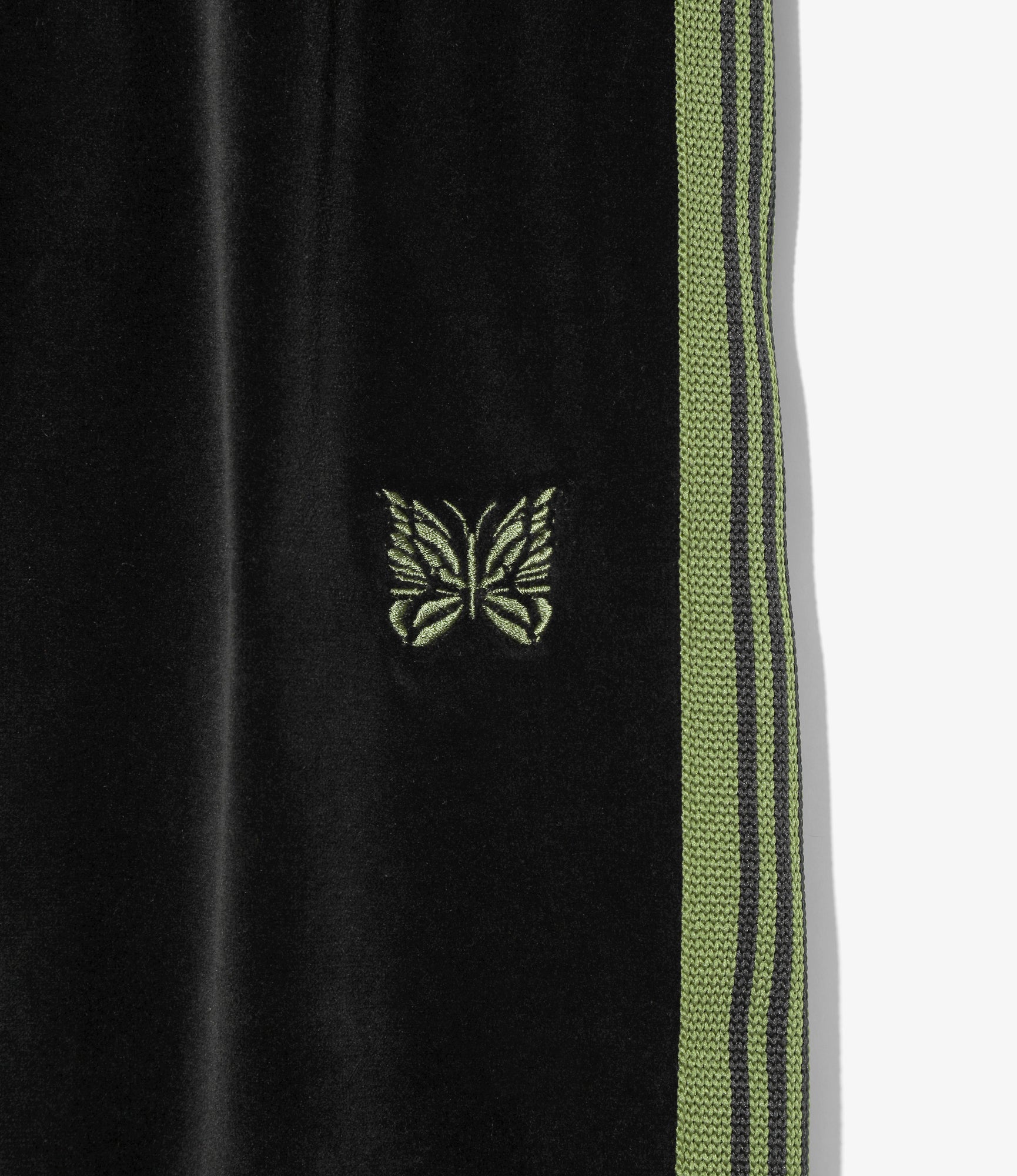 Women's Pencil Skirt - Black - C/PE Velour