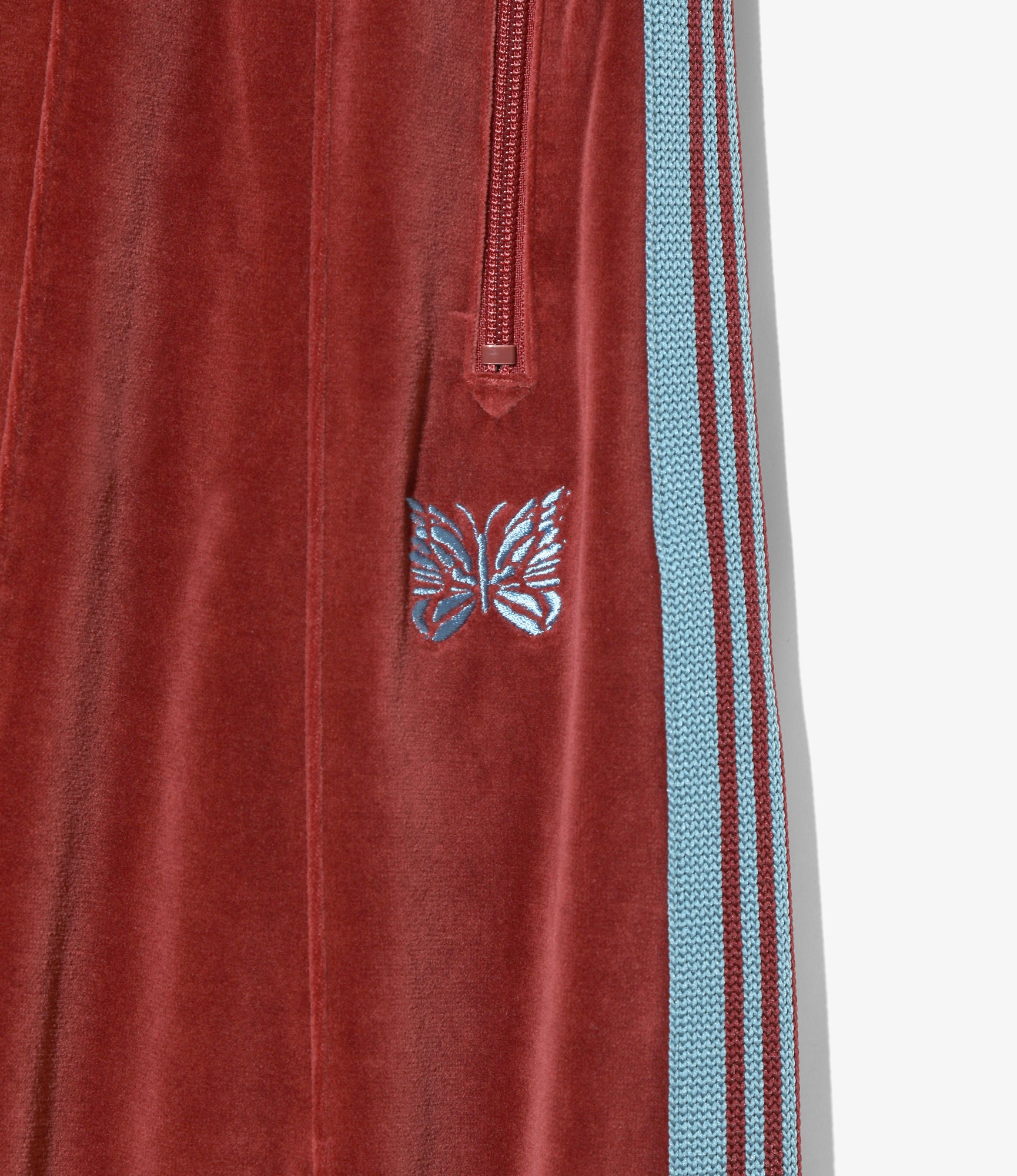 H.D. Track Pant - Burgundy - C/PE Velour