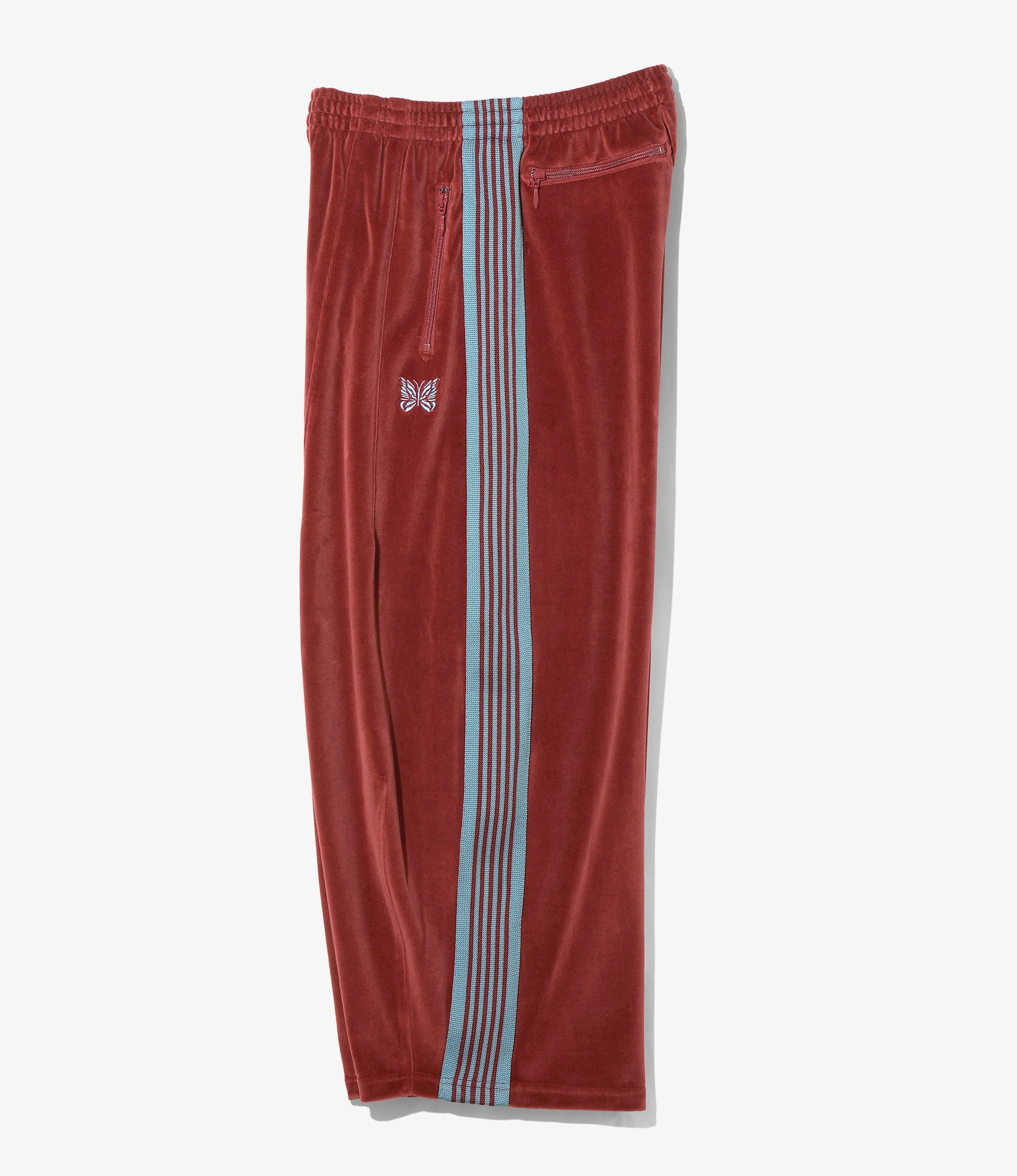 H.D. Track Pant - Burgundy - C/PE Velour