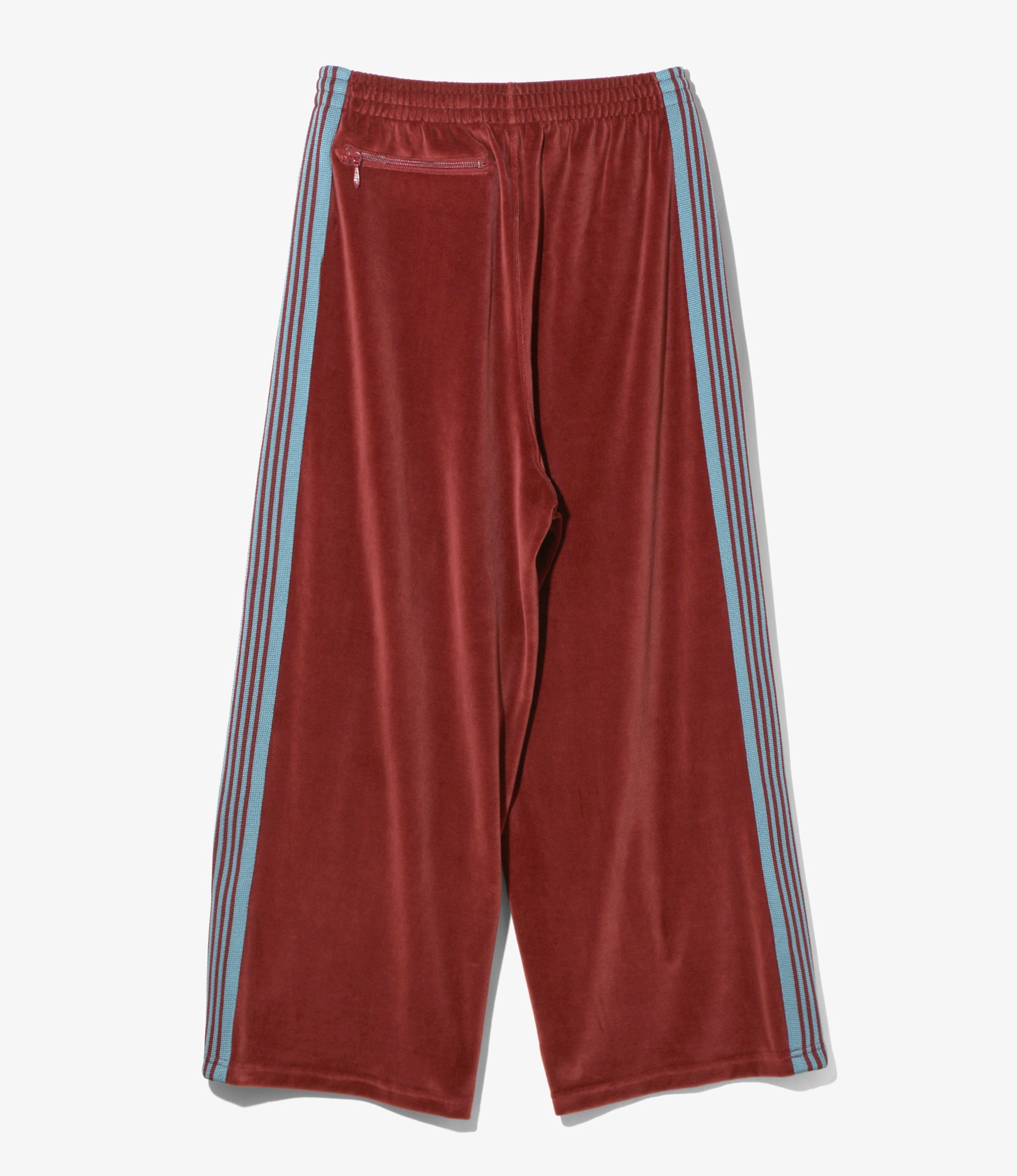 Women's H.D. Track Pant - Burgundy - C/PE Velour