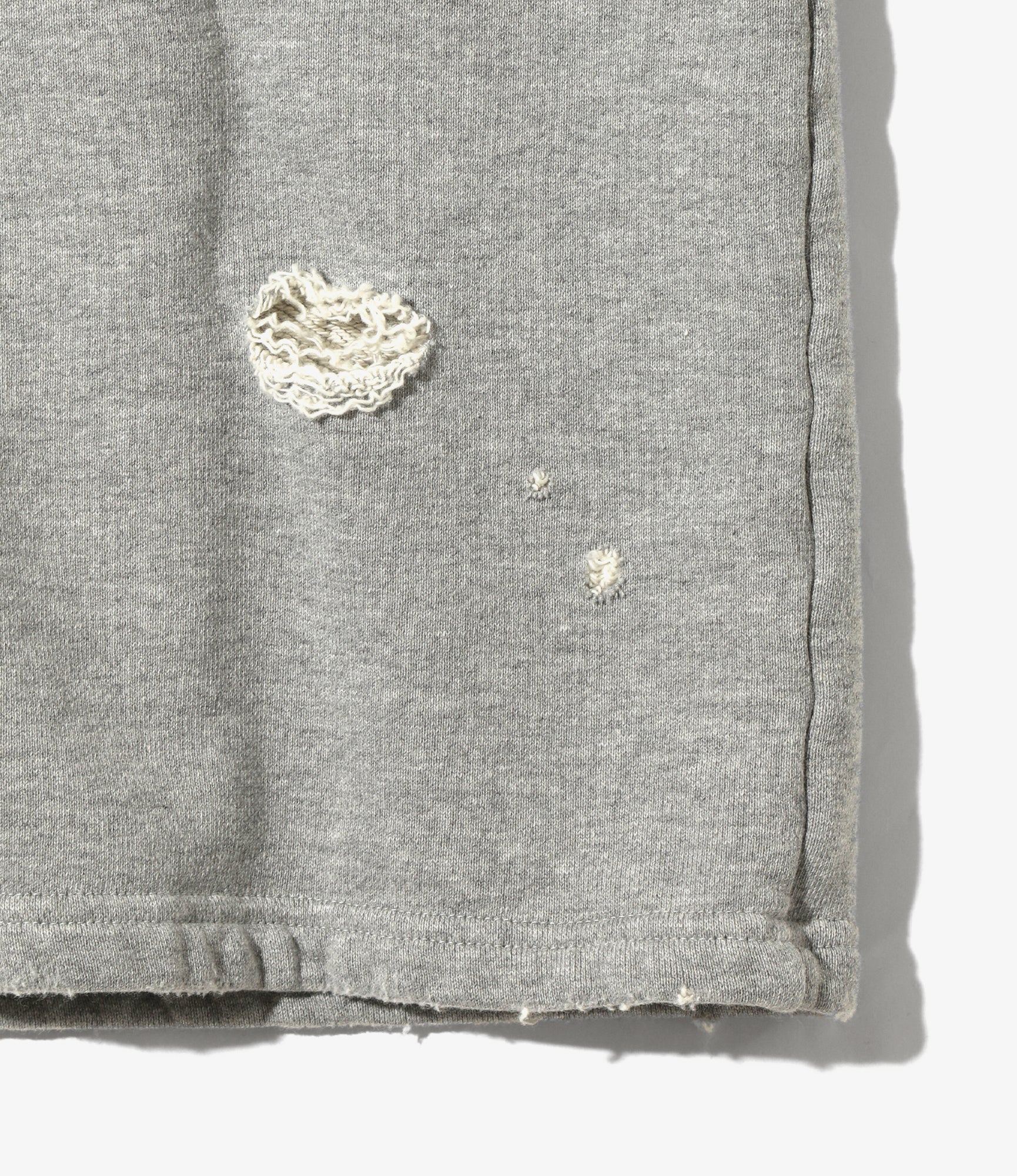 Nepenthes Special - Women's Deconstructed Hockey Dress - H.Grey - Cotton French Terry