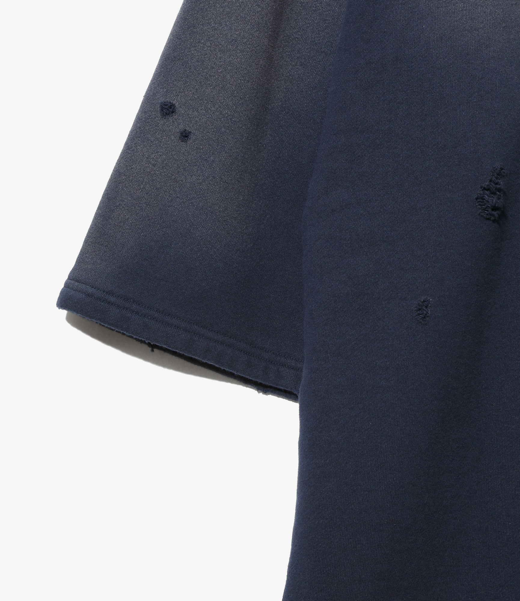 Nepenthes Special - Women's Deconstructed Hockey Dress - Navy - Cotton French Terry