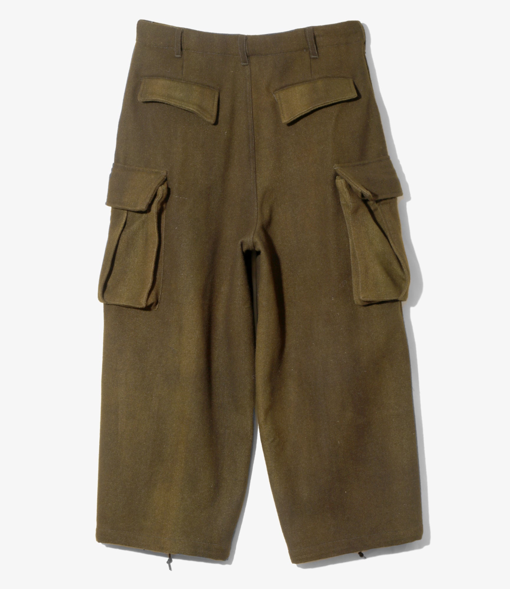 H.D. BDU Pant - Olive - Wool Uneven Dye