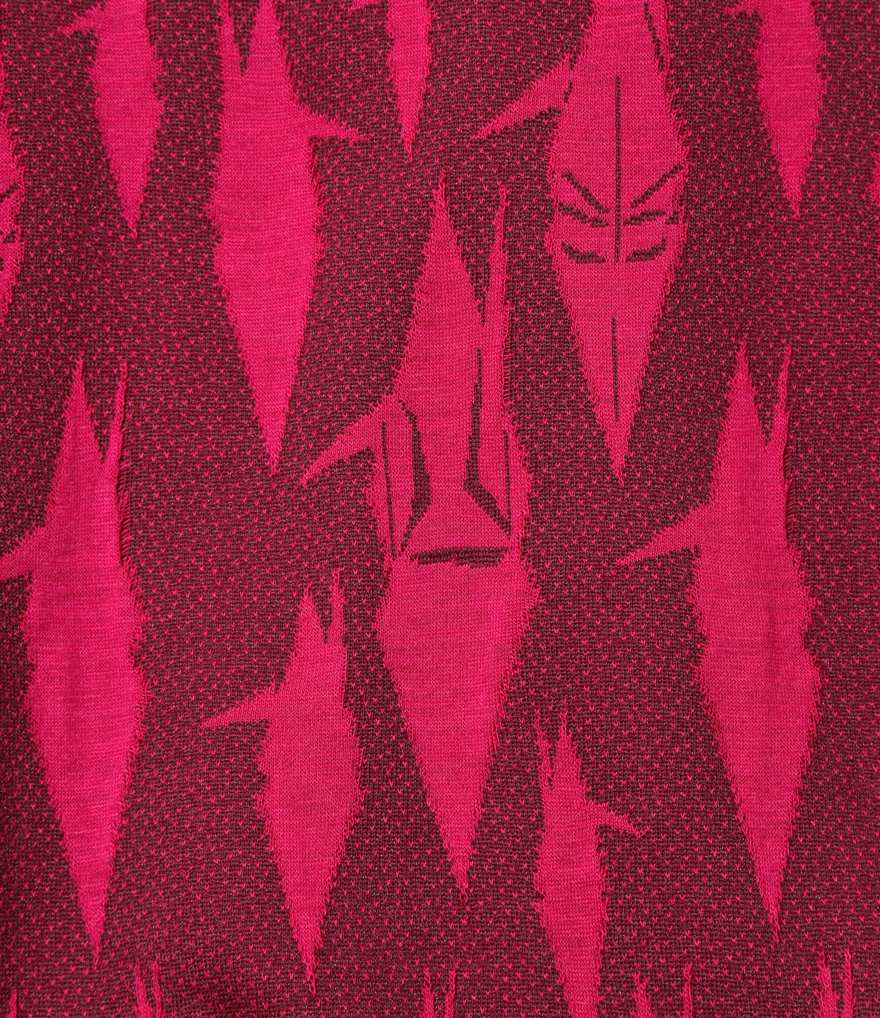 Needles x Sasquatchfabrix - Track Jacket - Bordeaux x Pink - Origami crane