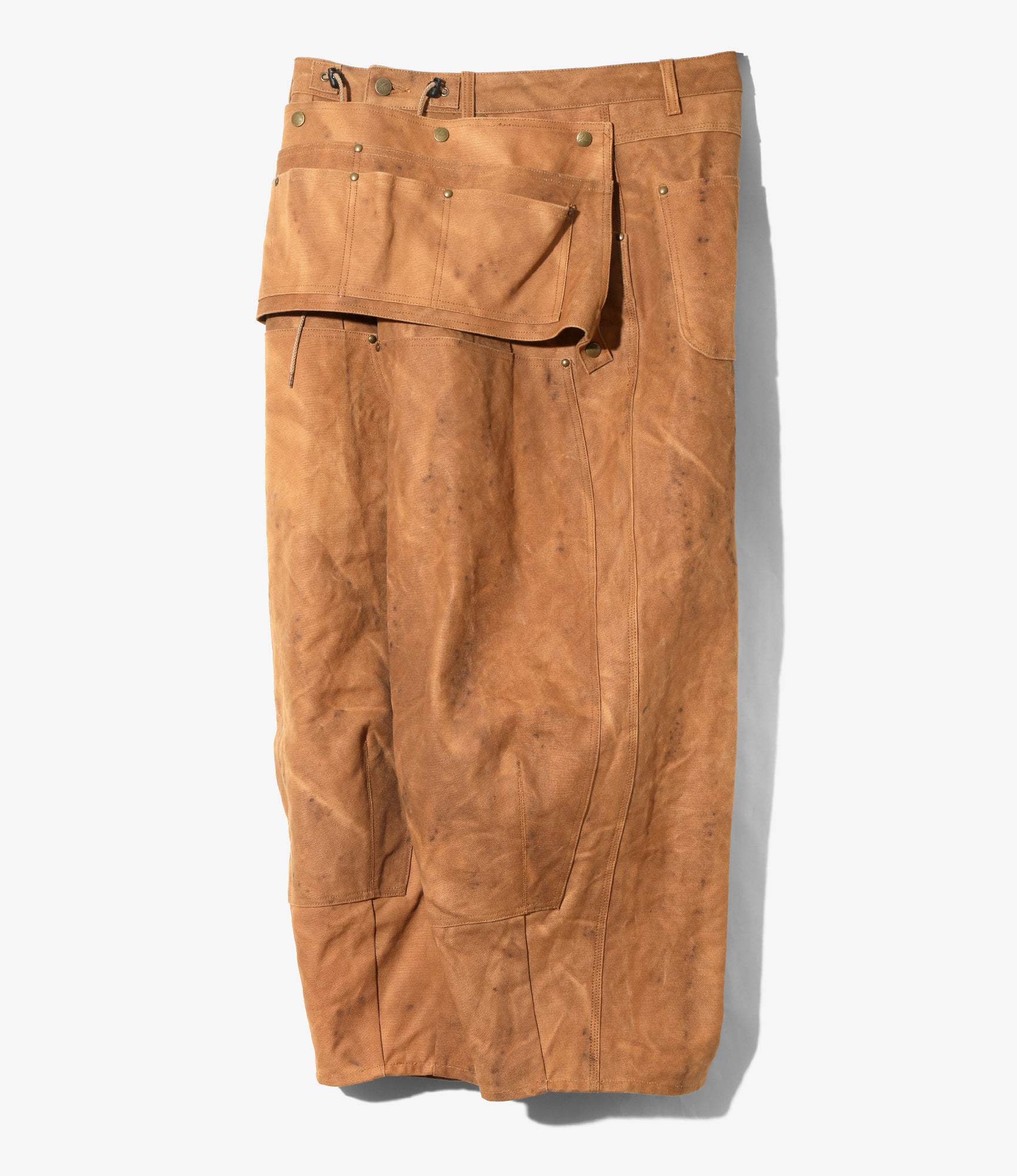 H.D. Apron Painter Pant - Brown - Duck Canvas / Kakishibu Dye