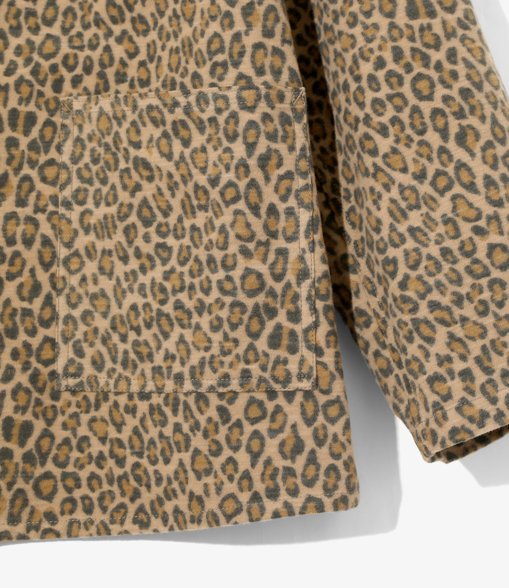 Coverall - Leopard - Brushed Sateen