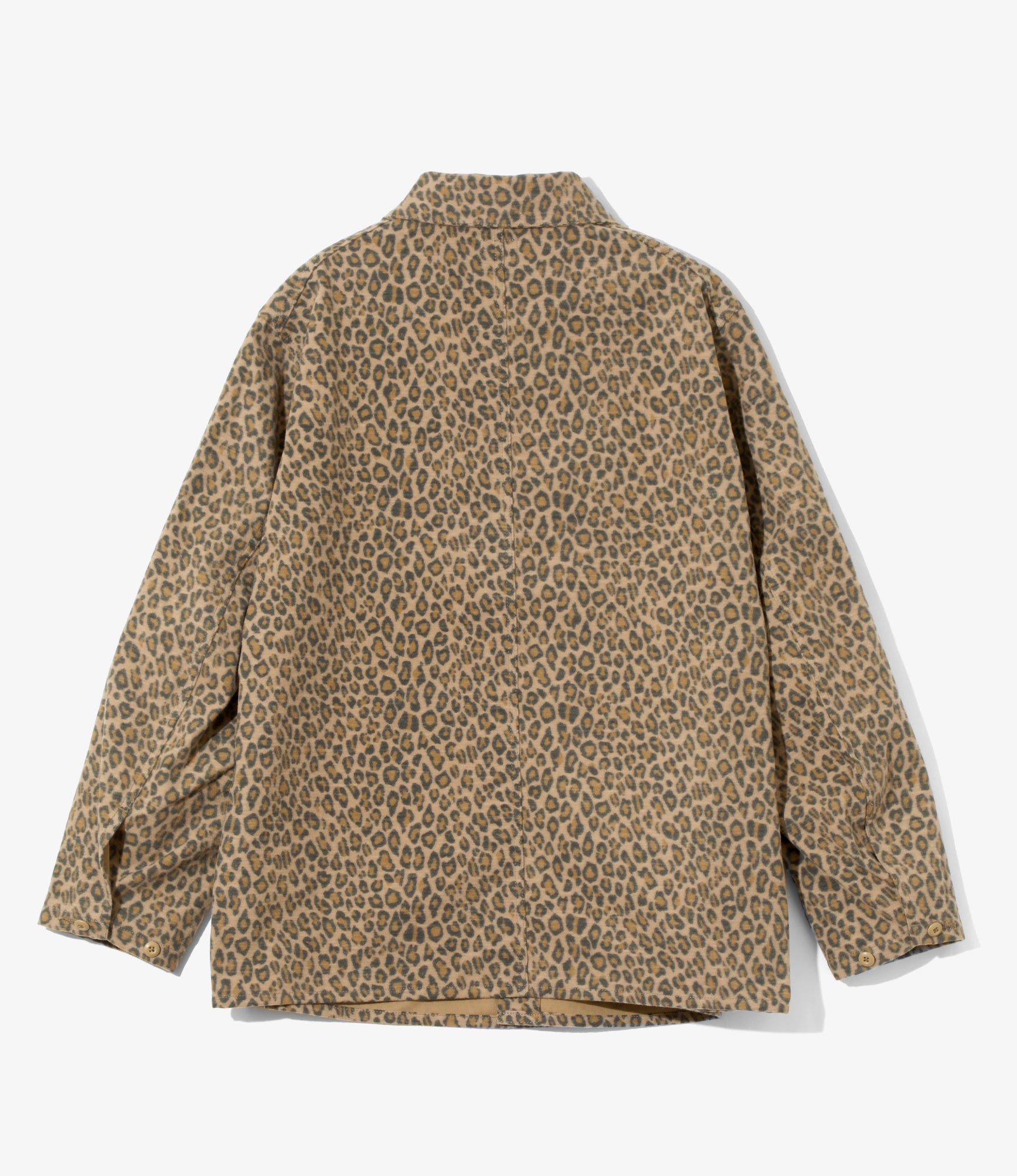 Coverall - Leopard - Brushed Sateen