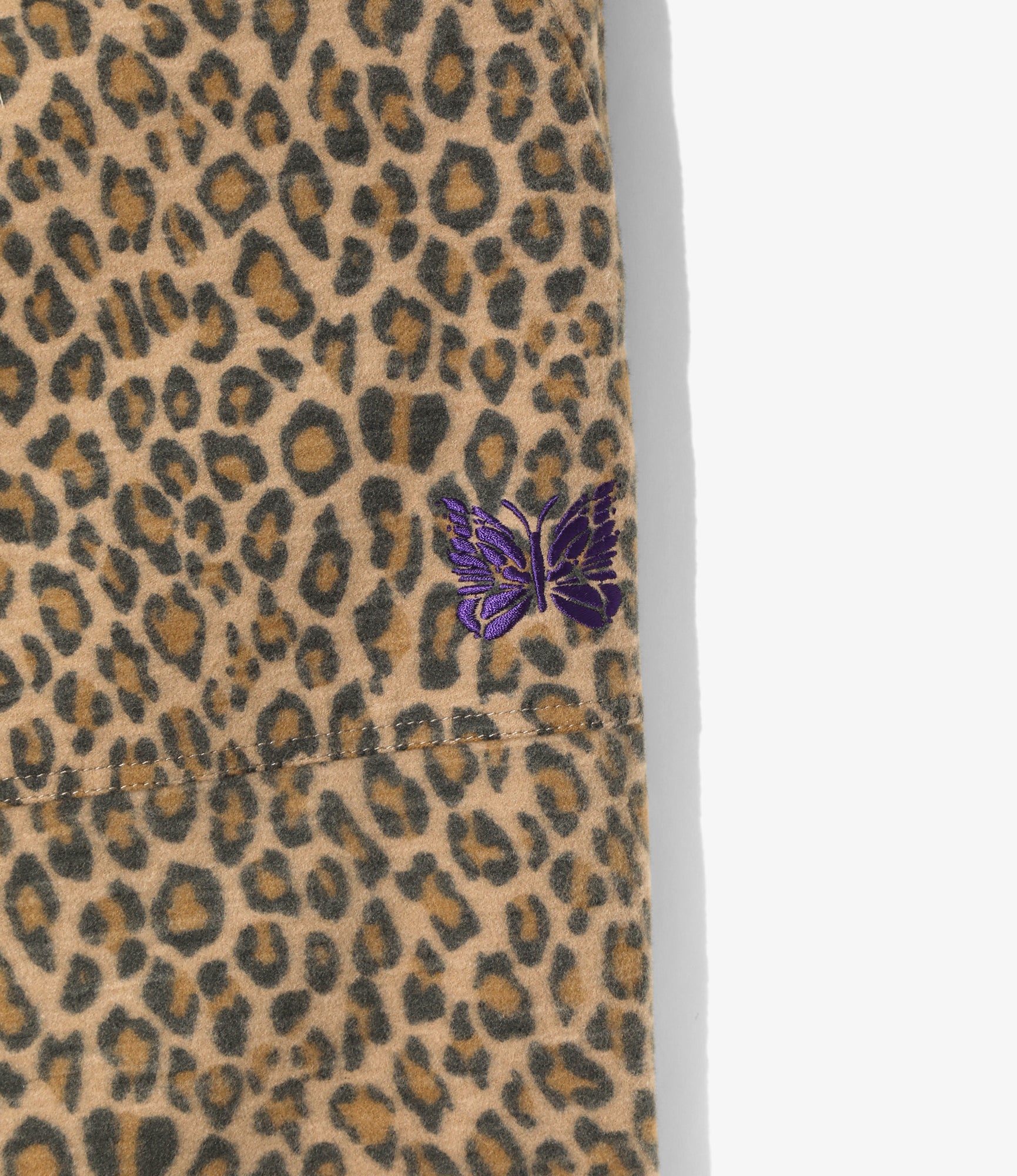 String Fatigue Pant - Leopard - Brushed Sateen