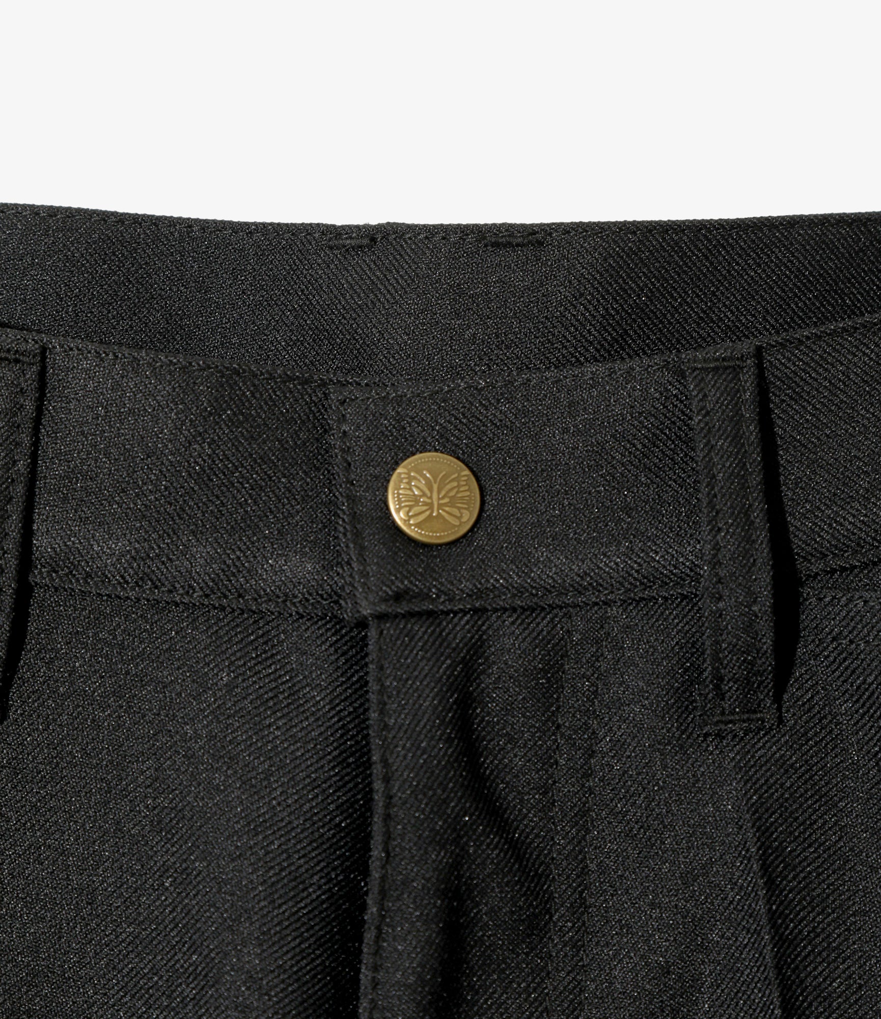 Straight Jean - Charcoal - Poly Twill