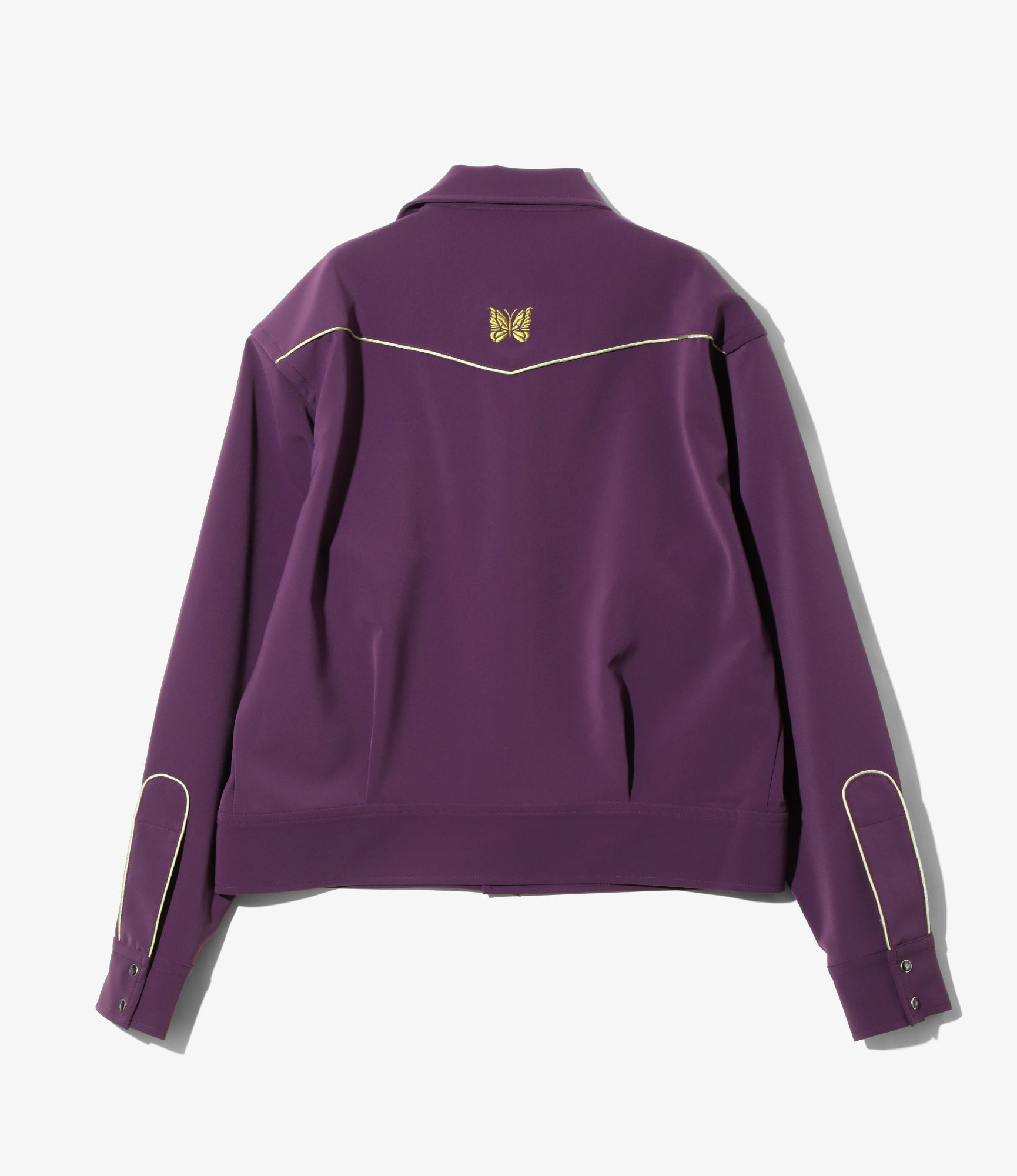 Needles - Piping Cowboy Jacket - Purple - Poly Double Cloth