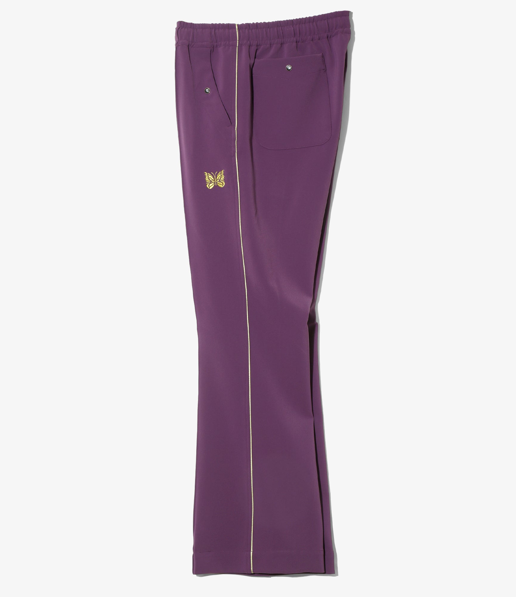 Women's Piping Cowboy Pant - Purple - Poly Double Cloth