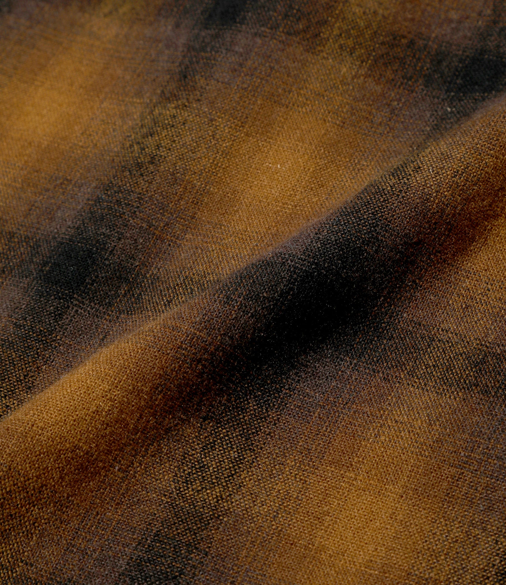 Classic Shirt - Brown - Wool Ombre Plaid