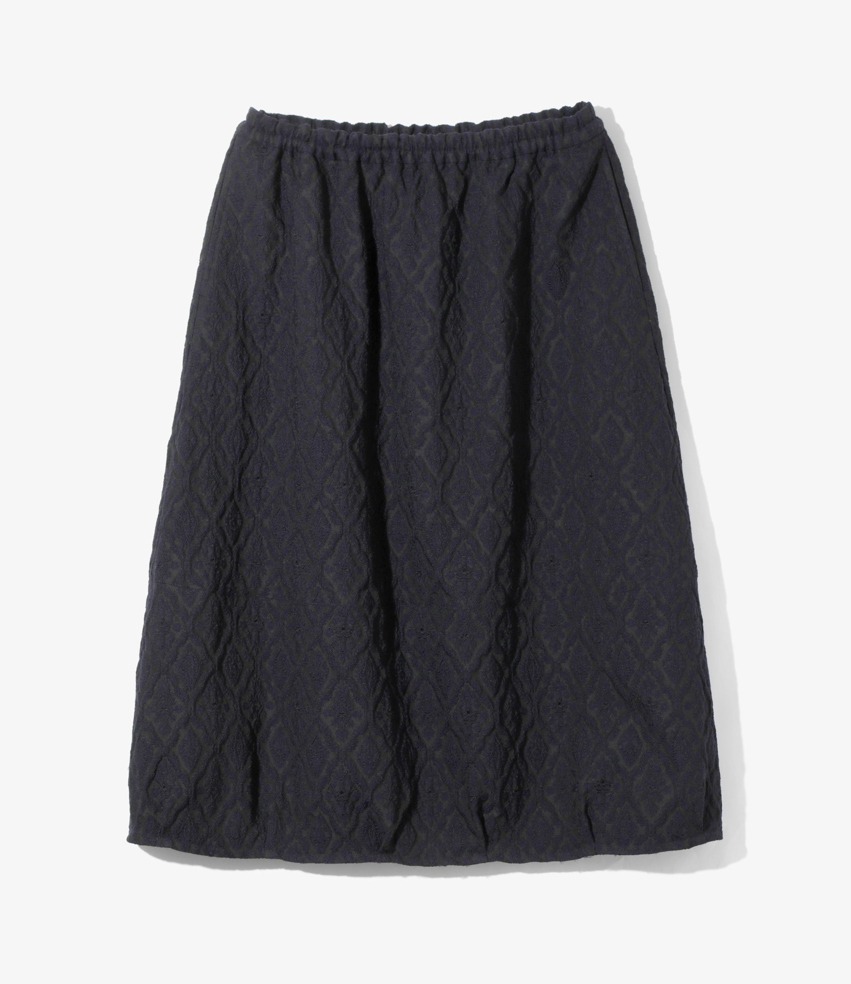 Needles - Women's Balloon Skirt - Dk.Navy - Victorian Jacquard