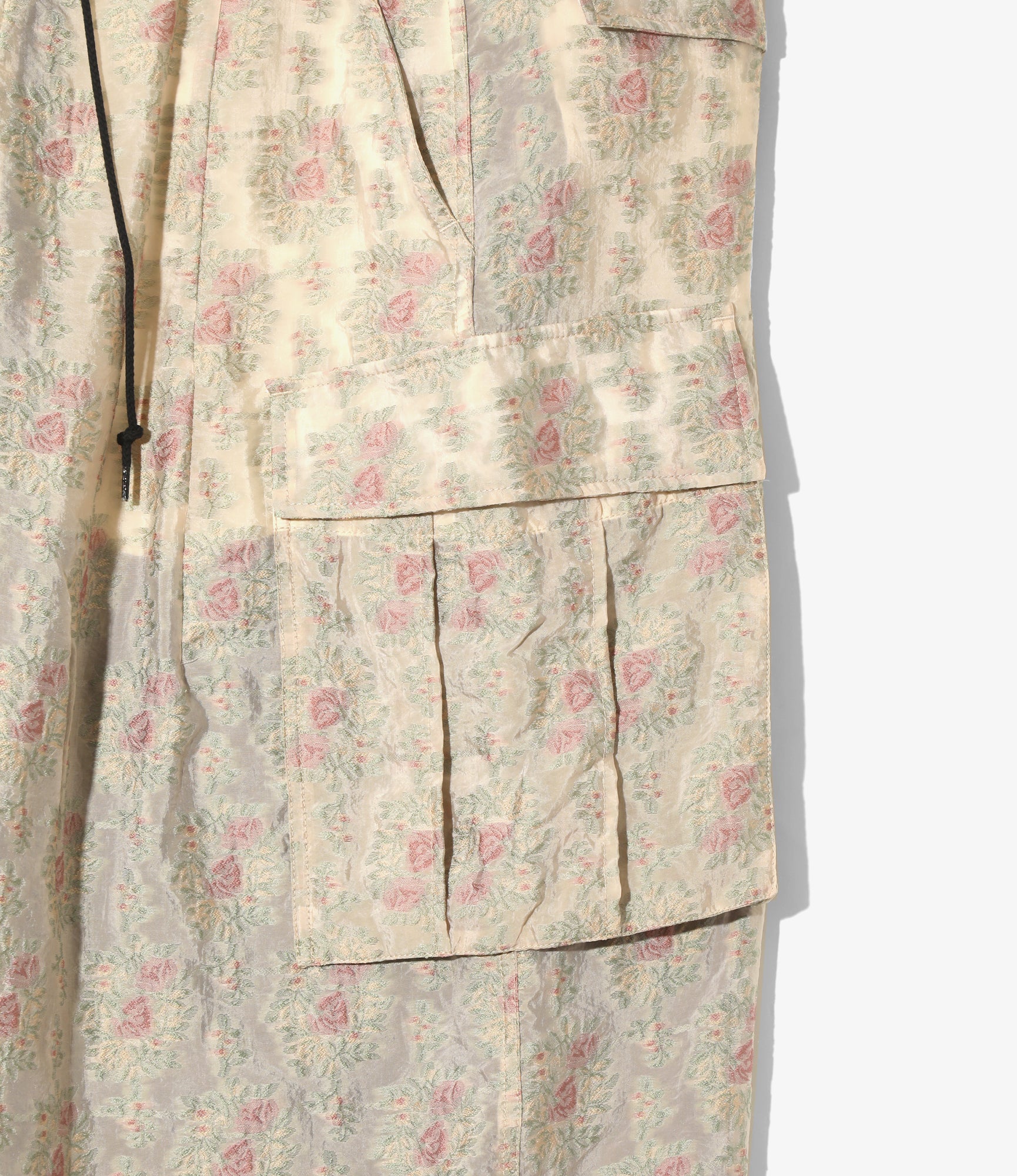 Women's H.D. BDU Pant - Beige - Floral Cut Jacquard