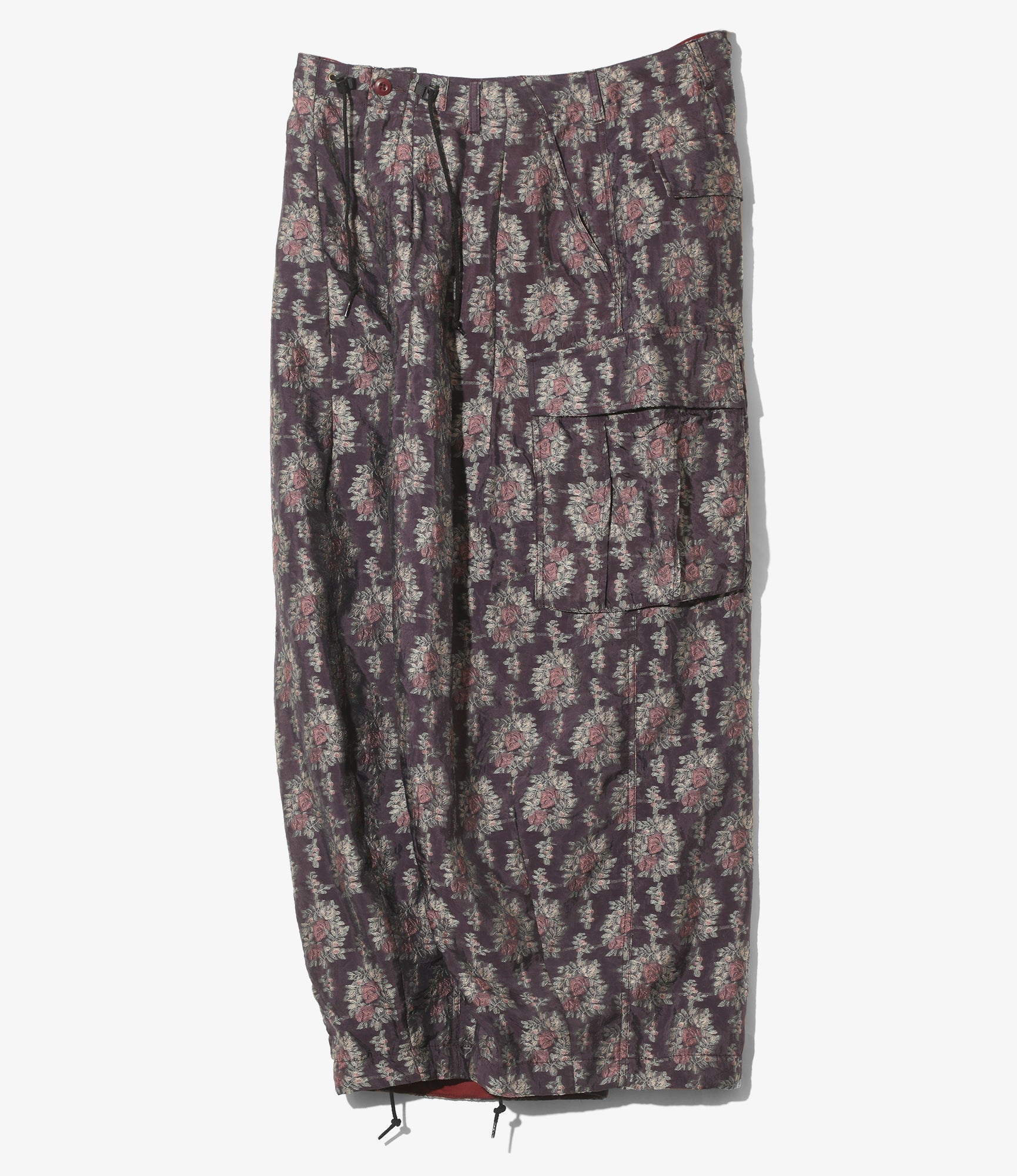 Women's H.D. BDU Pant - Purple - Floral Cut Jacquard