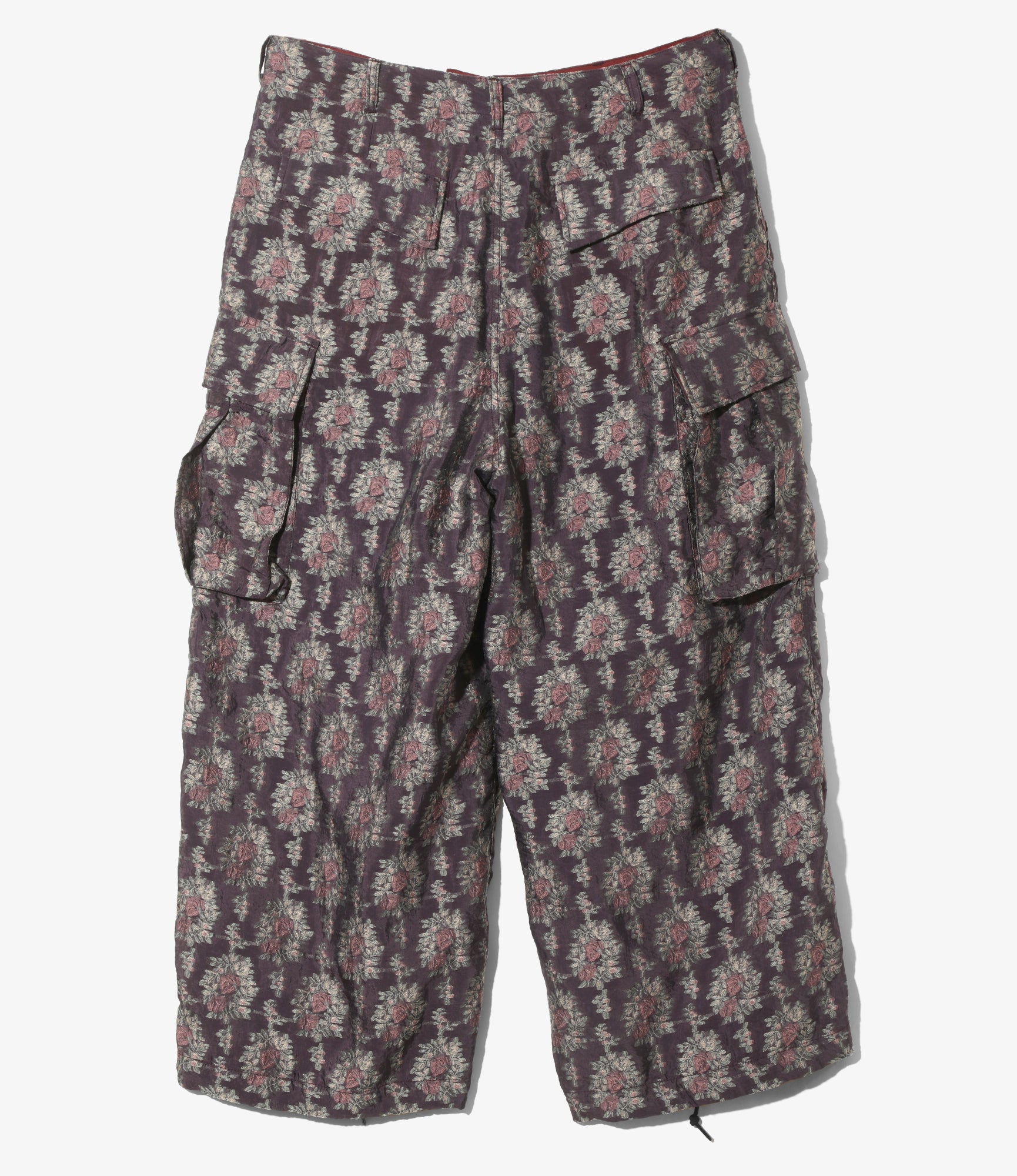 Women's H.D. BDU Pant - Purple - Floral Cut Jacquard