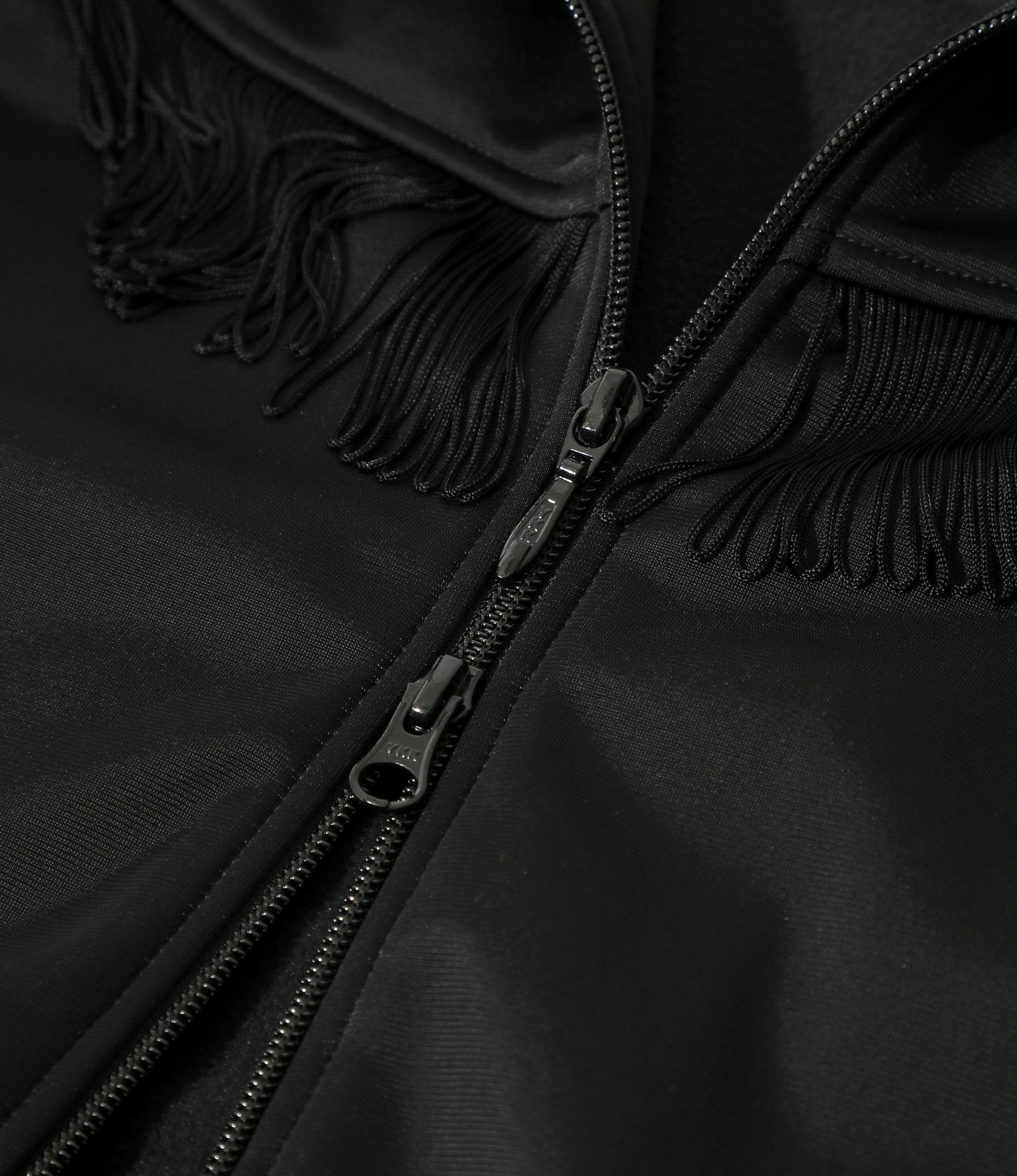 NEEDLES ニードルス　Fringe Track Jacket Needles - Fringe Track Jacket - Black - Tricot Jersey | Nepenthes