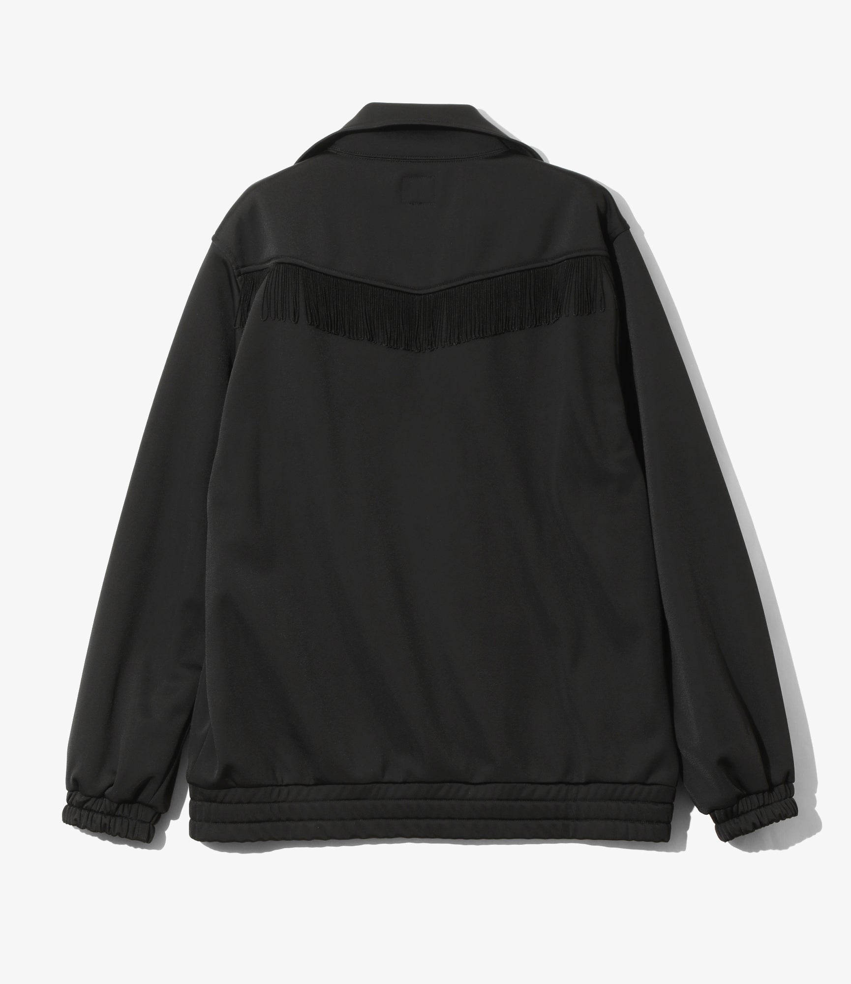 Needles - Fringe Track Jacket - Black - Tricot Jersey | Nepenthes