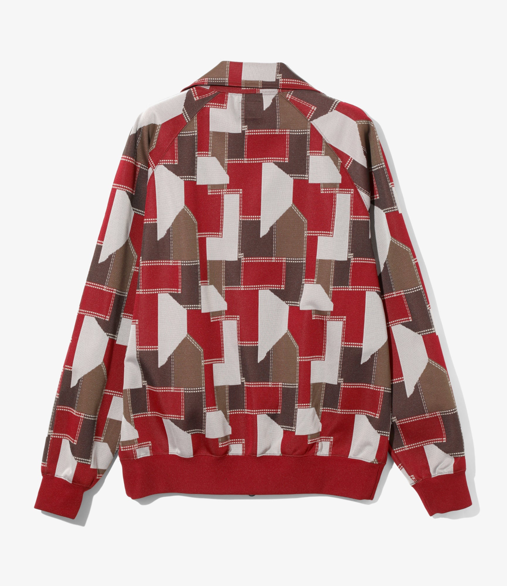 Needles - Track Jacket - Patchwork - Poly Jacquard | Nepenthes New