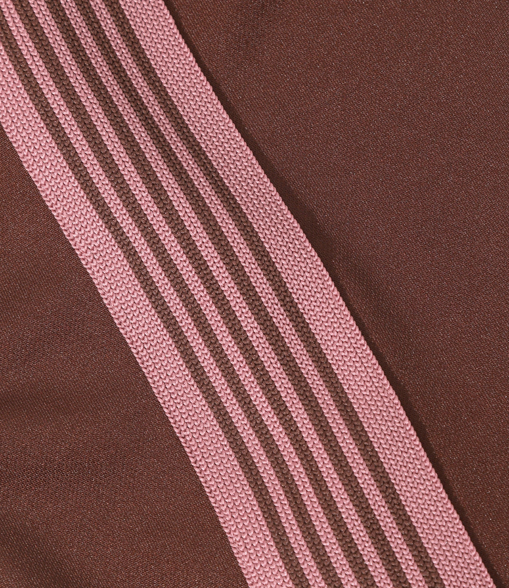 Women's Track Jacket - Brown - Poly Smooth