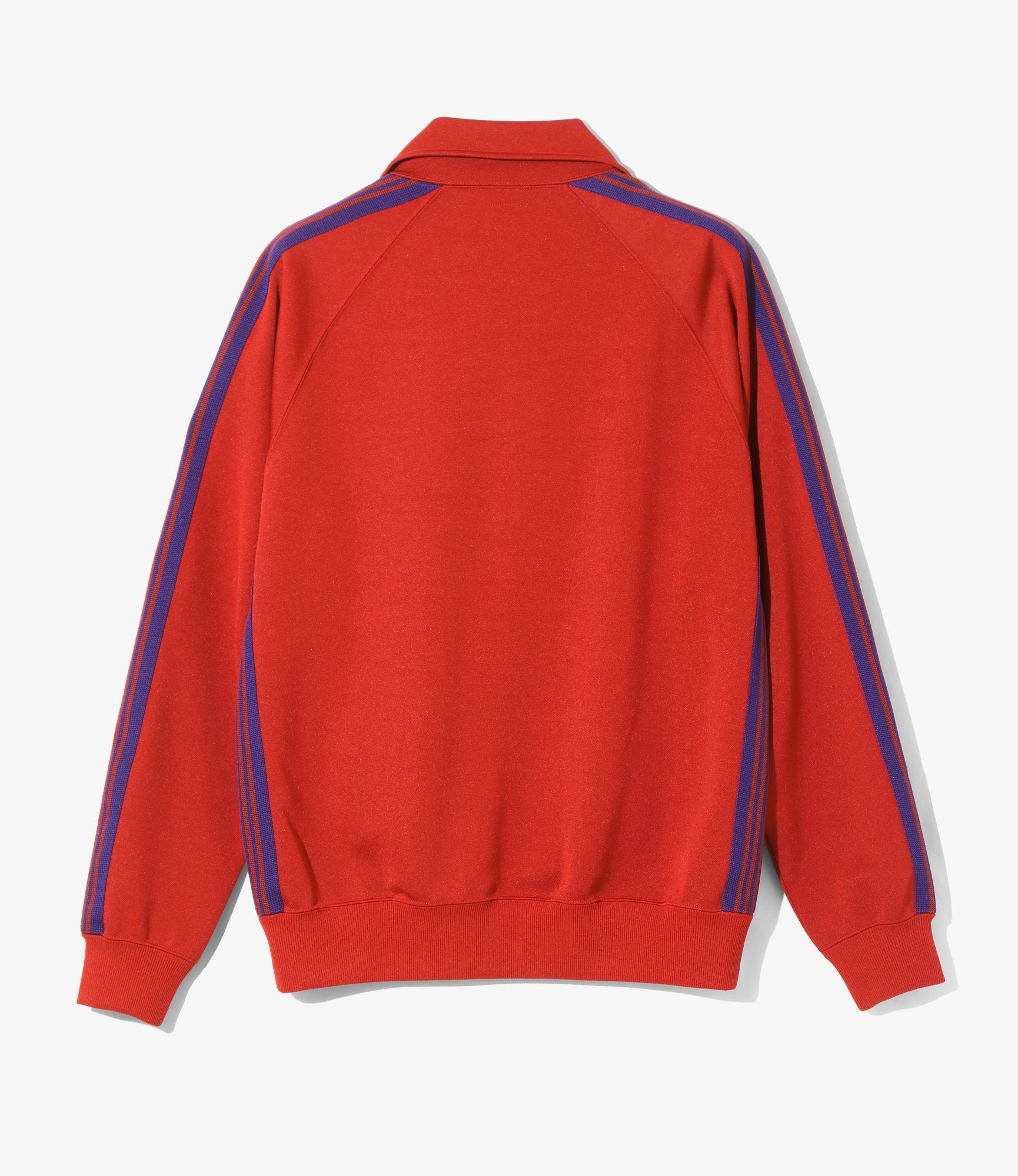 Track Jacket - Red - Poly Smooth