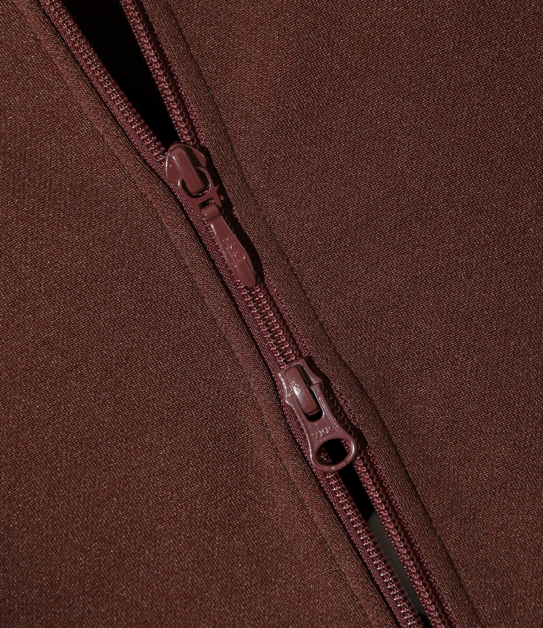 Women's Track Jacket - Brown - Poly Smooth