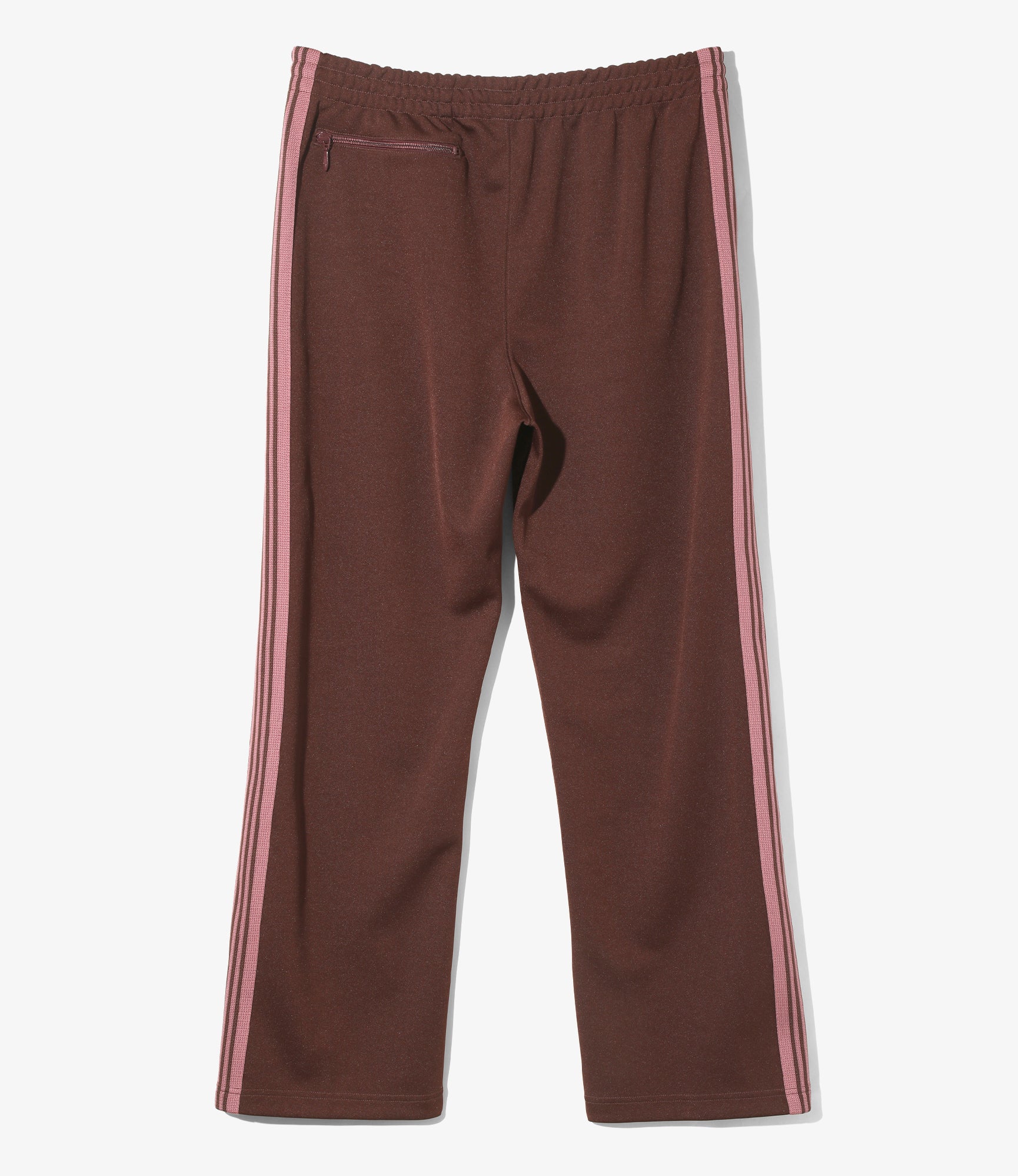 Women's Track Pant - Brown - Poly Smooth