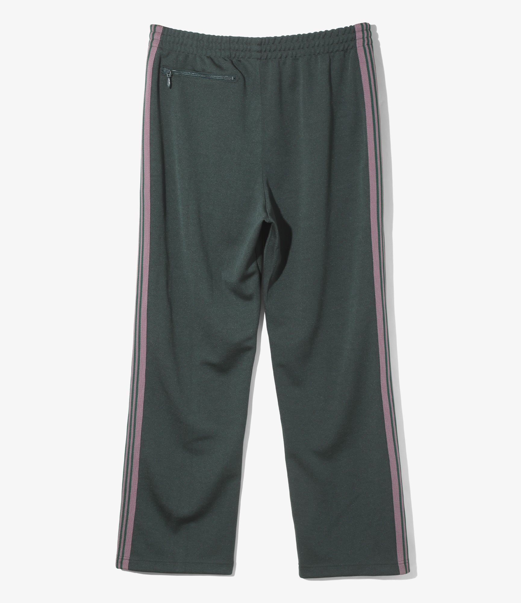 Women's Track Pant - Green - Poly Smooth