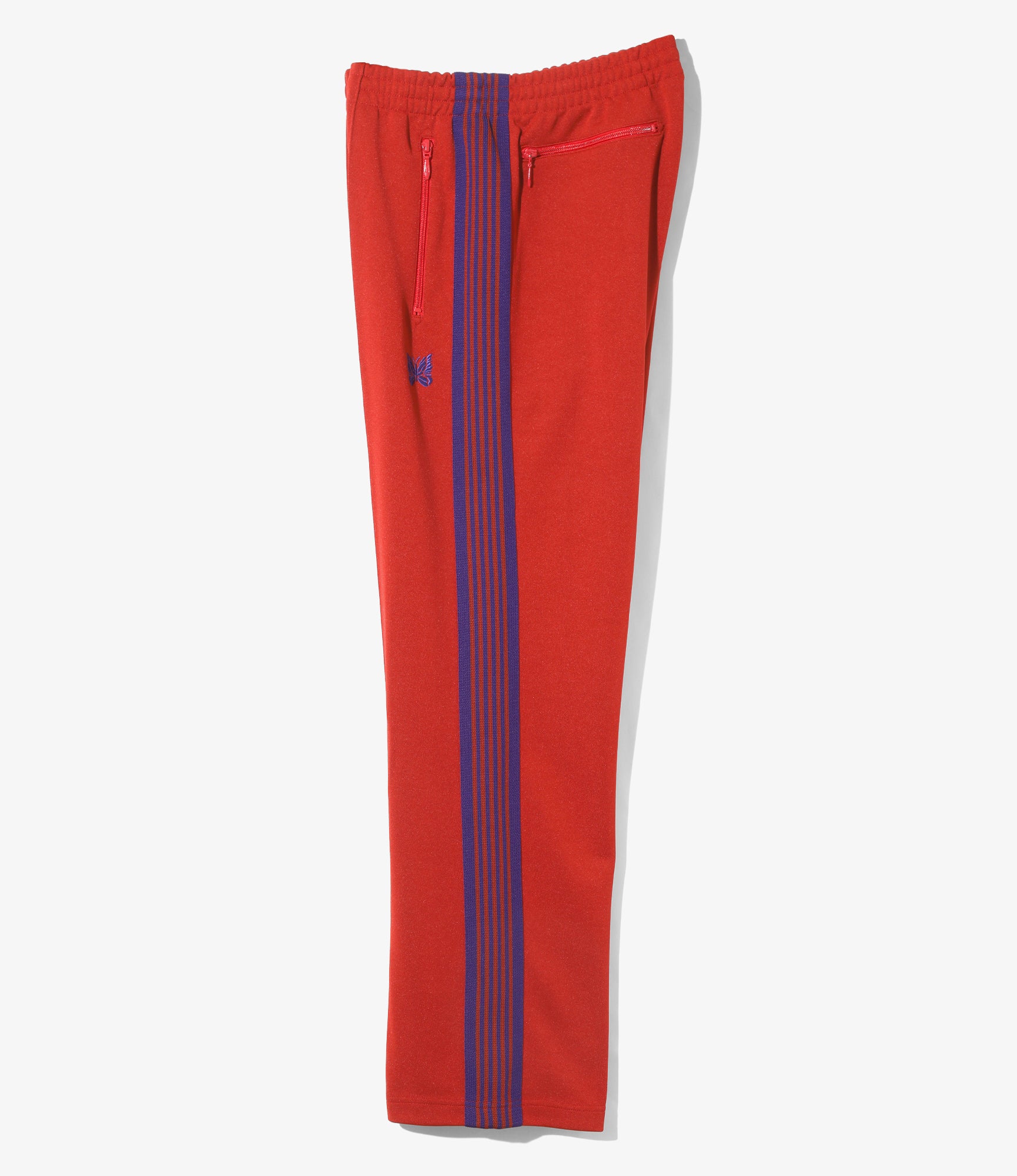 Track Pant - Red - Poly Smooth